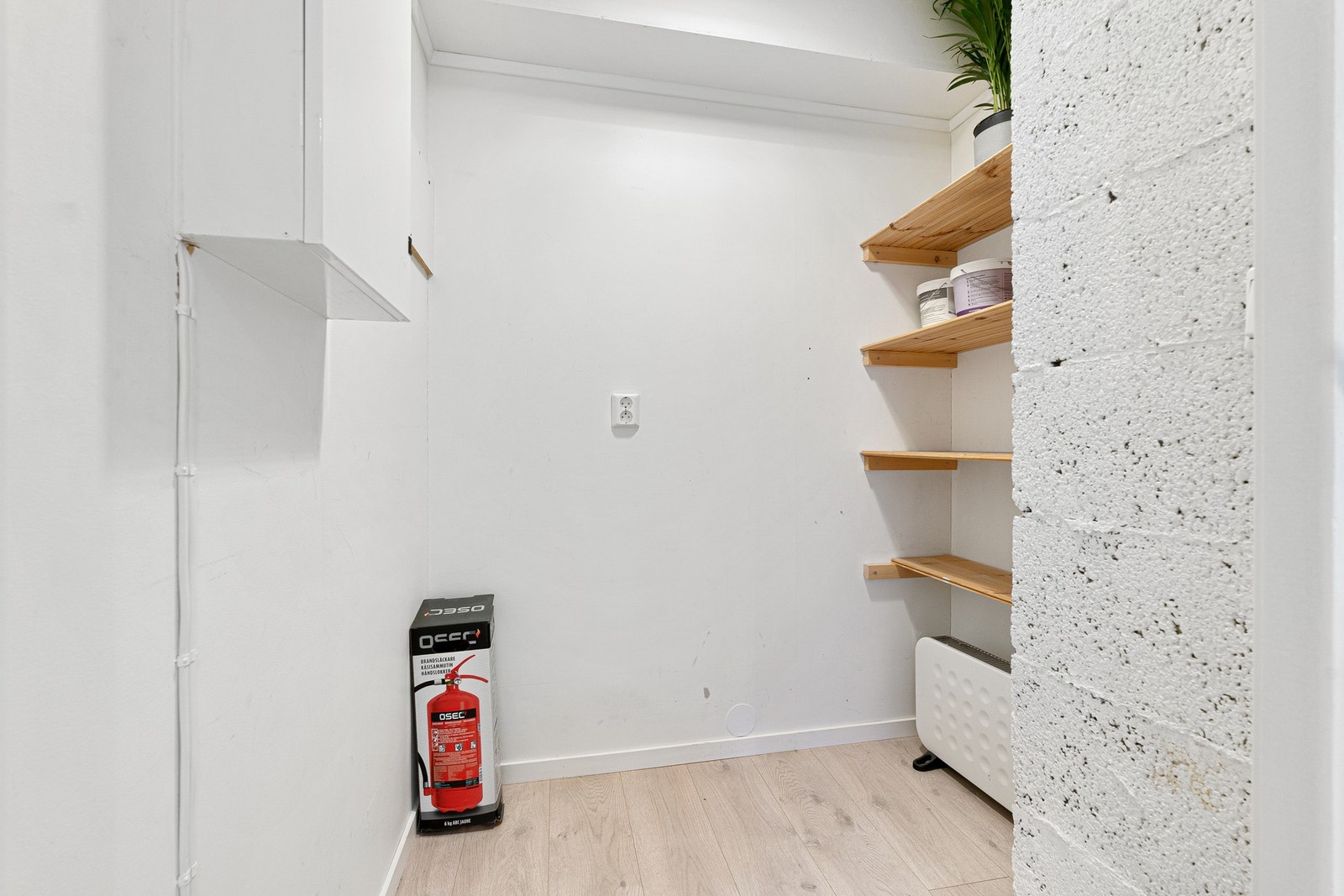 Praktisk med innvendig bod på 2,2m². Galleribilde