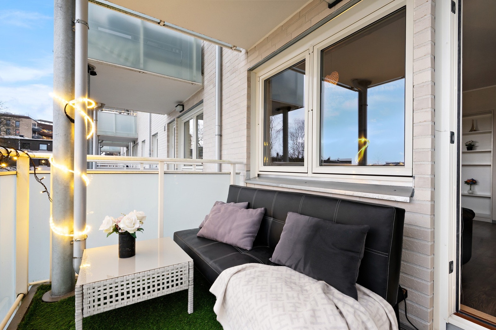 Dette er et hyggelig uteareal som kan tilpasses etter egne ønsker. Galleribilde