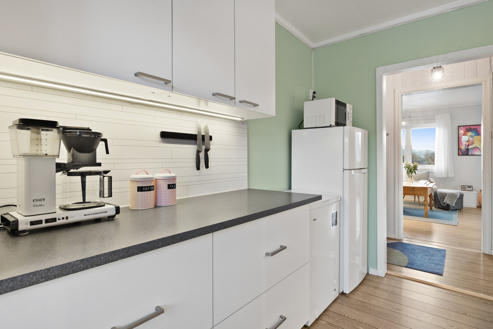 Kjøkkenet har standard fra 2014 Galleribilde