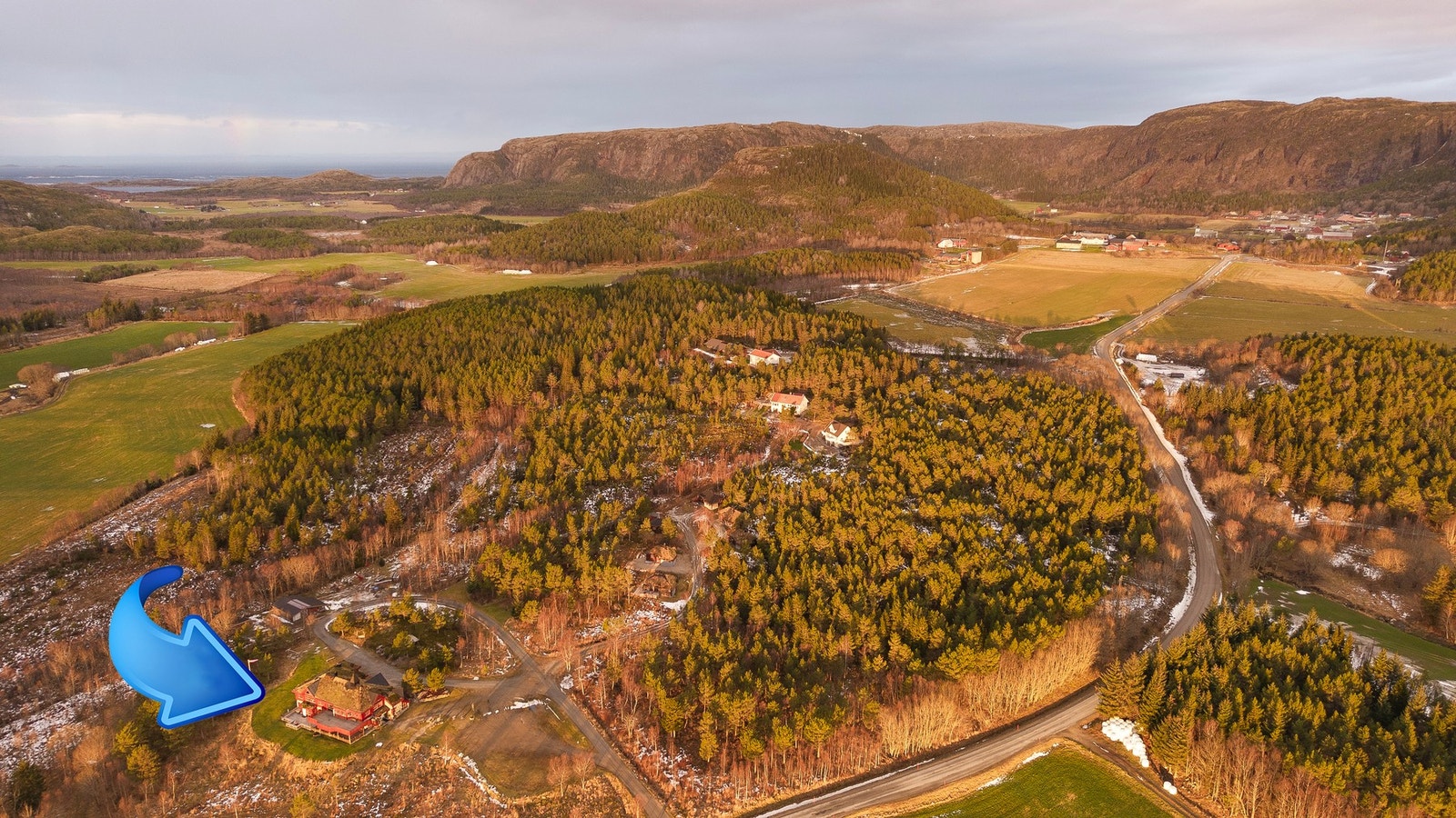 Oversiktsbilde av nærmiljøet Galleribilde