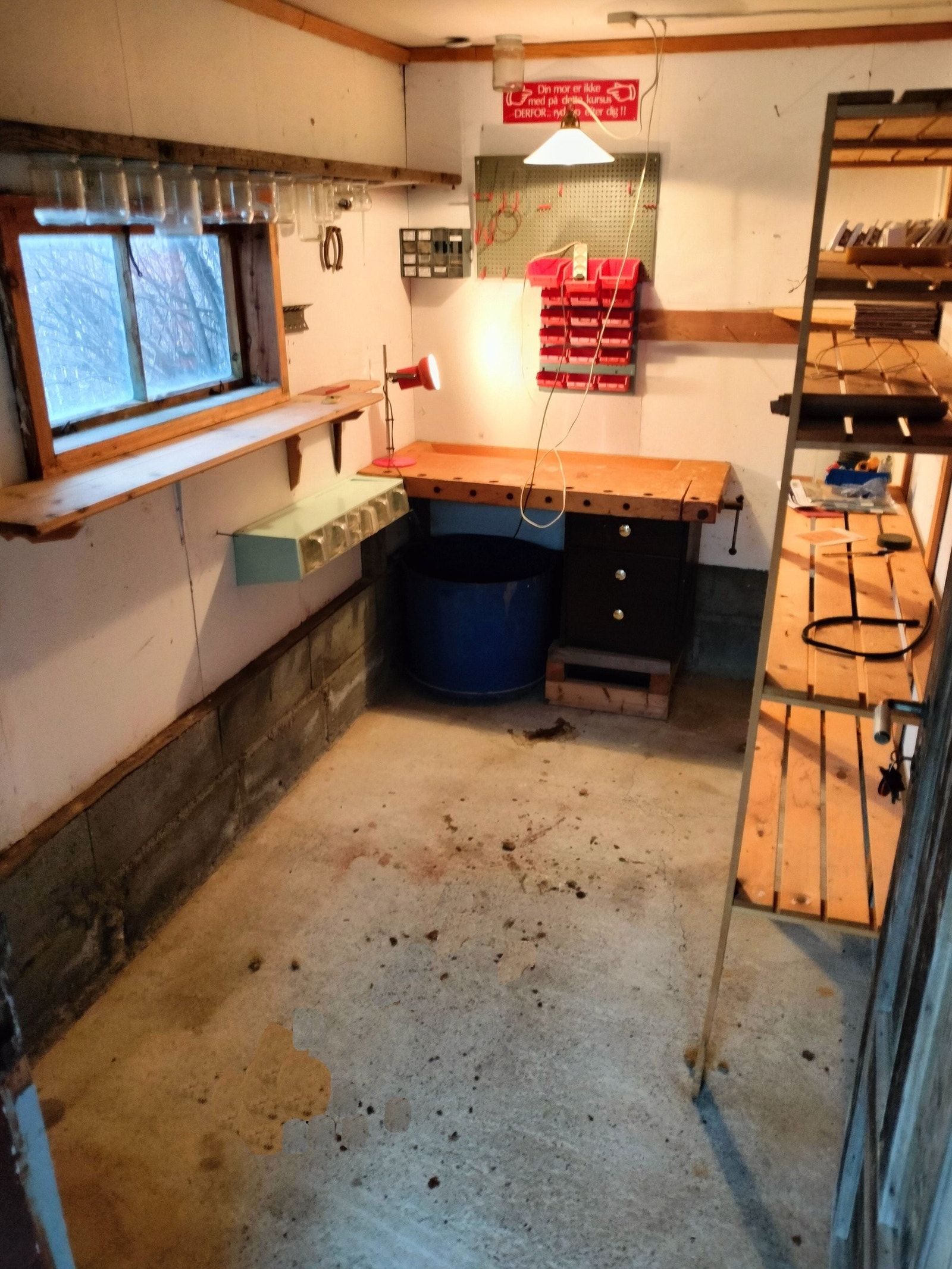 Bod 1, med inngang fra carport. Galleribilde