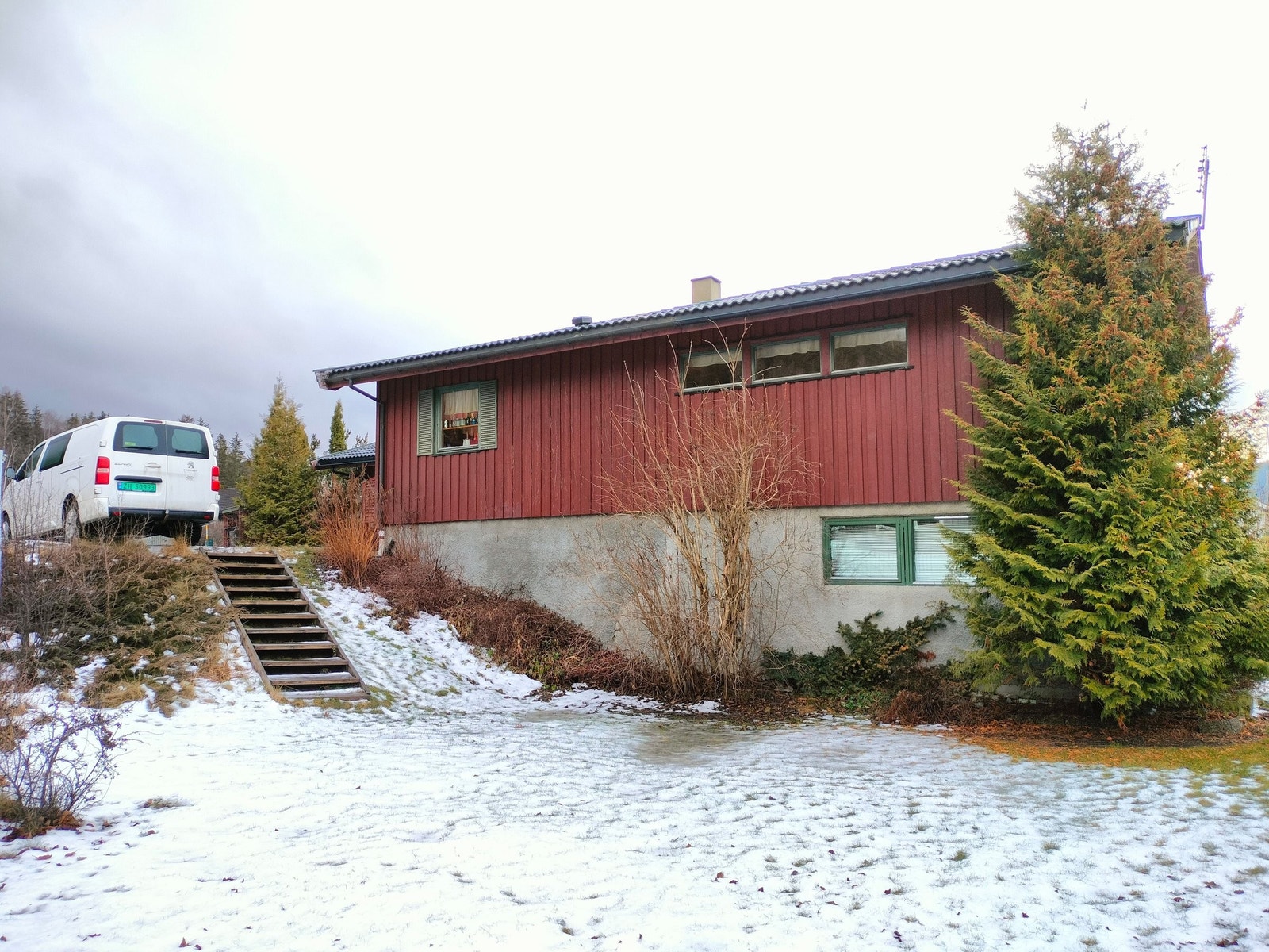 Fasade nord. Galleribilde