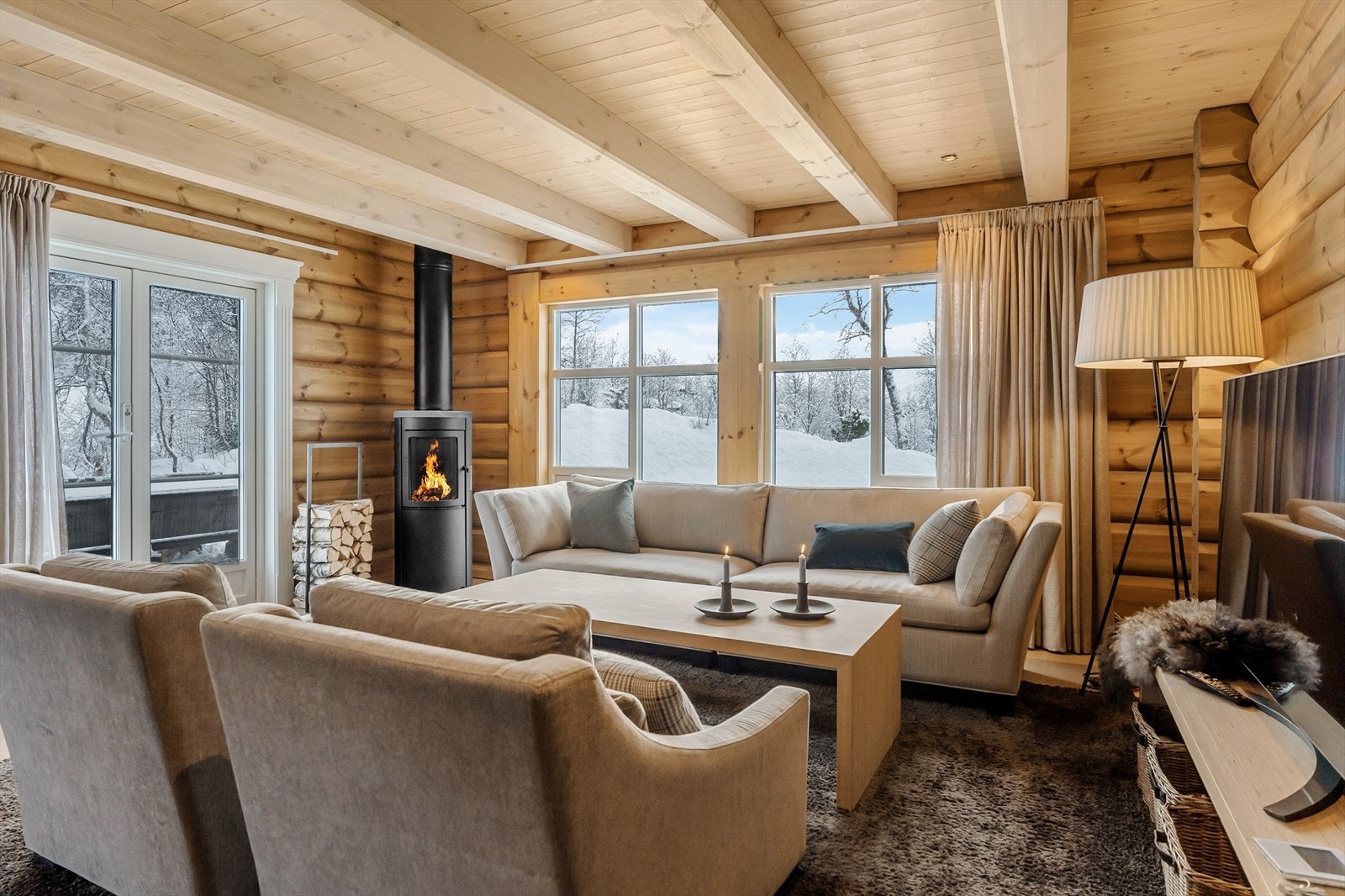 Her går velprøvde, tradisjonelle løsninger og moderne komfort hånd i hånd. Galleribilde