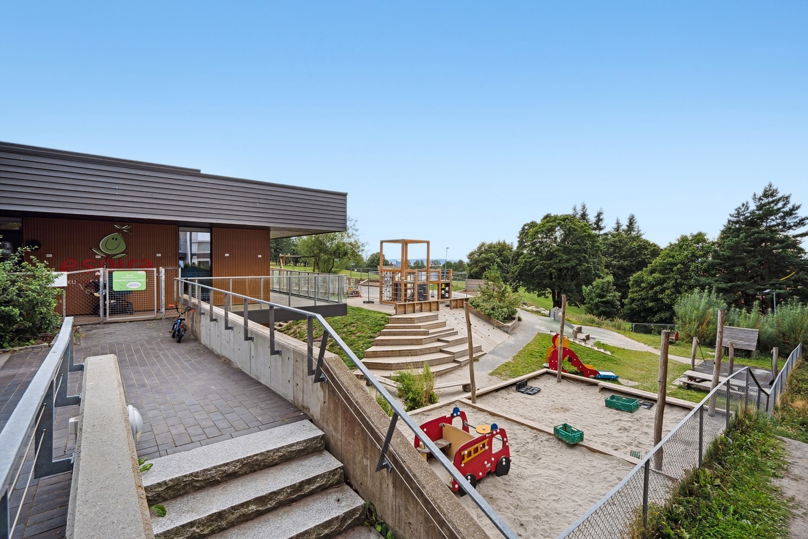 Barnehagen ligger i umiddelbar nærhet og beboerne i sameiet har fortrinnsrett Galleribilde