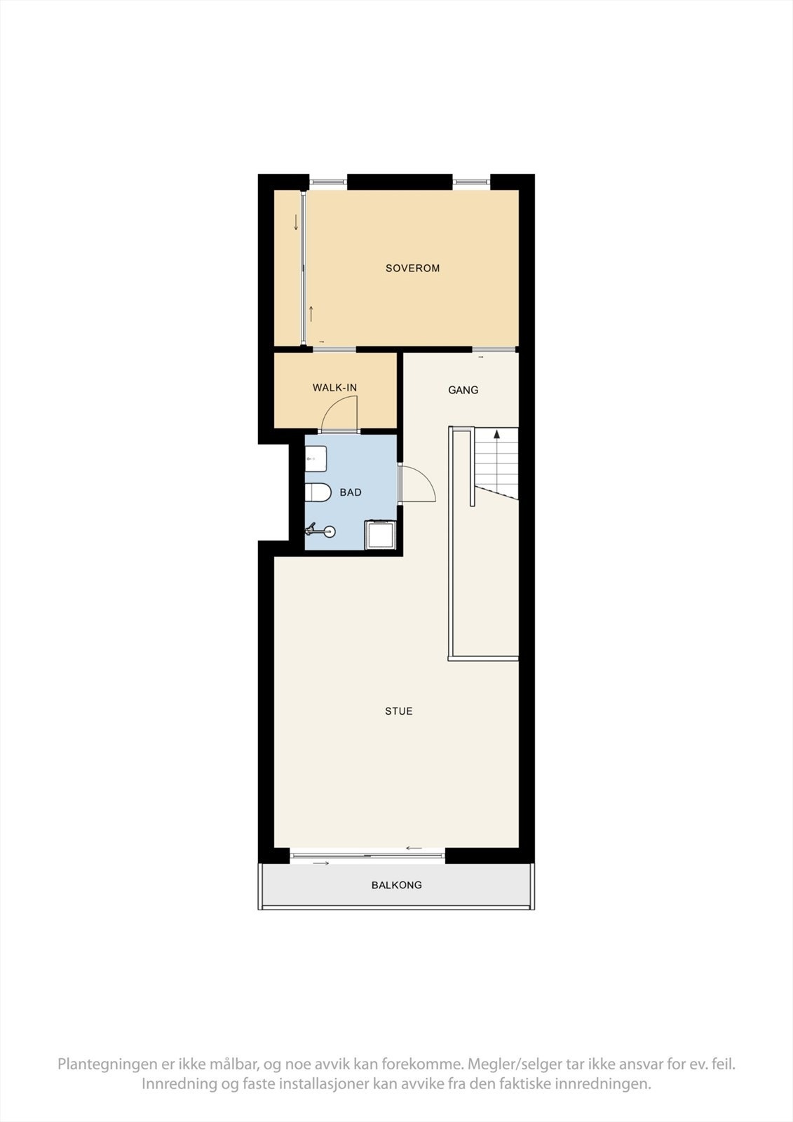 Plantegning 2. etasje Galleribilde