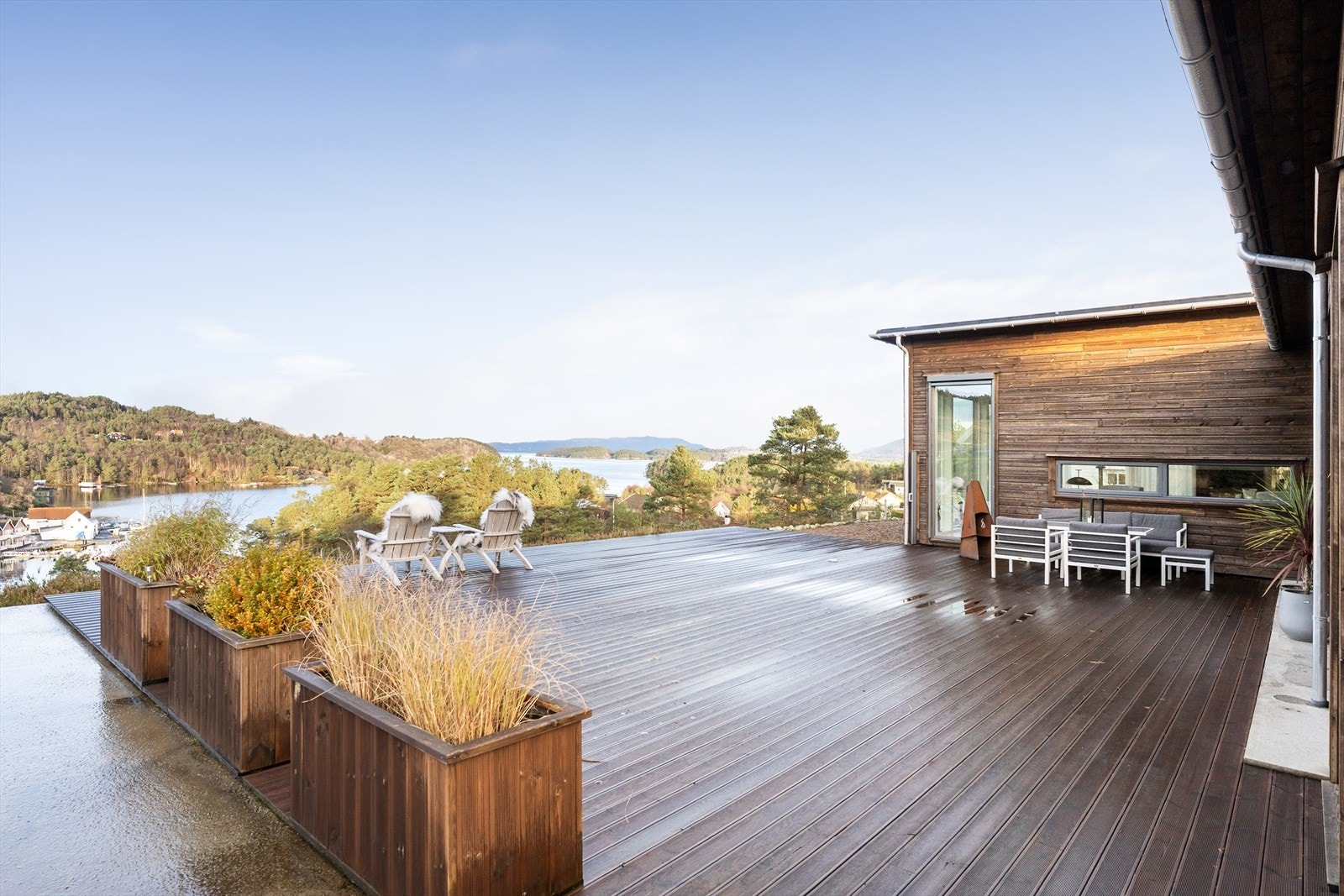 Her kan du nyte en nydelig sjøutsikt som må oppleves! Galleribilde