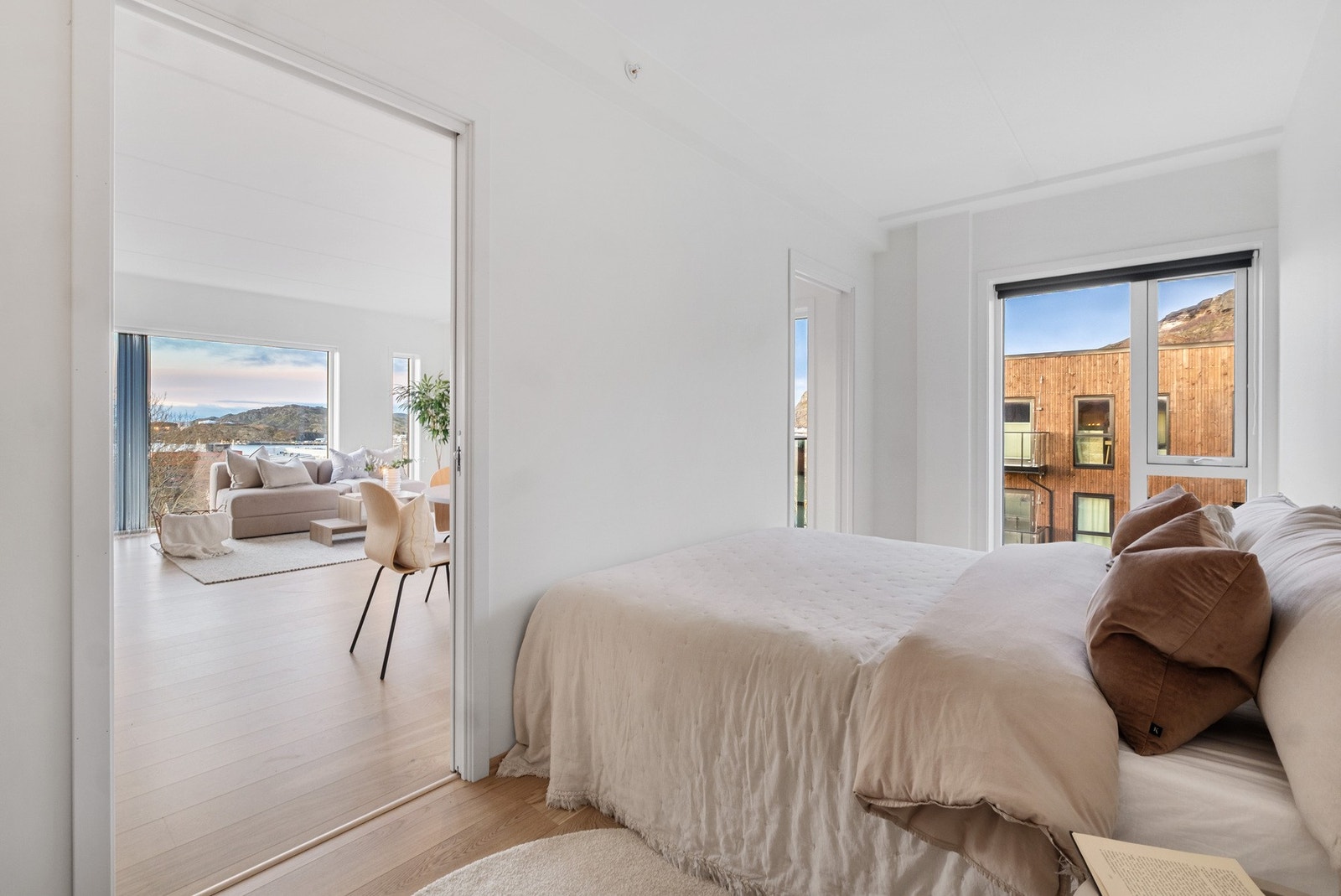 Leiligheten har to soverom. Galleribilde