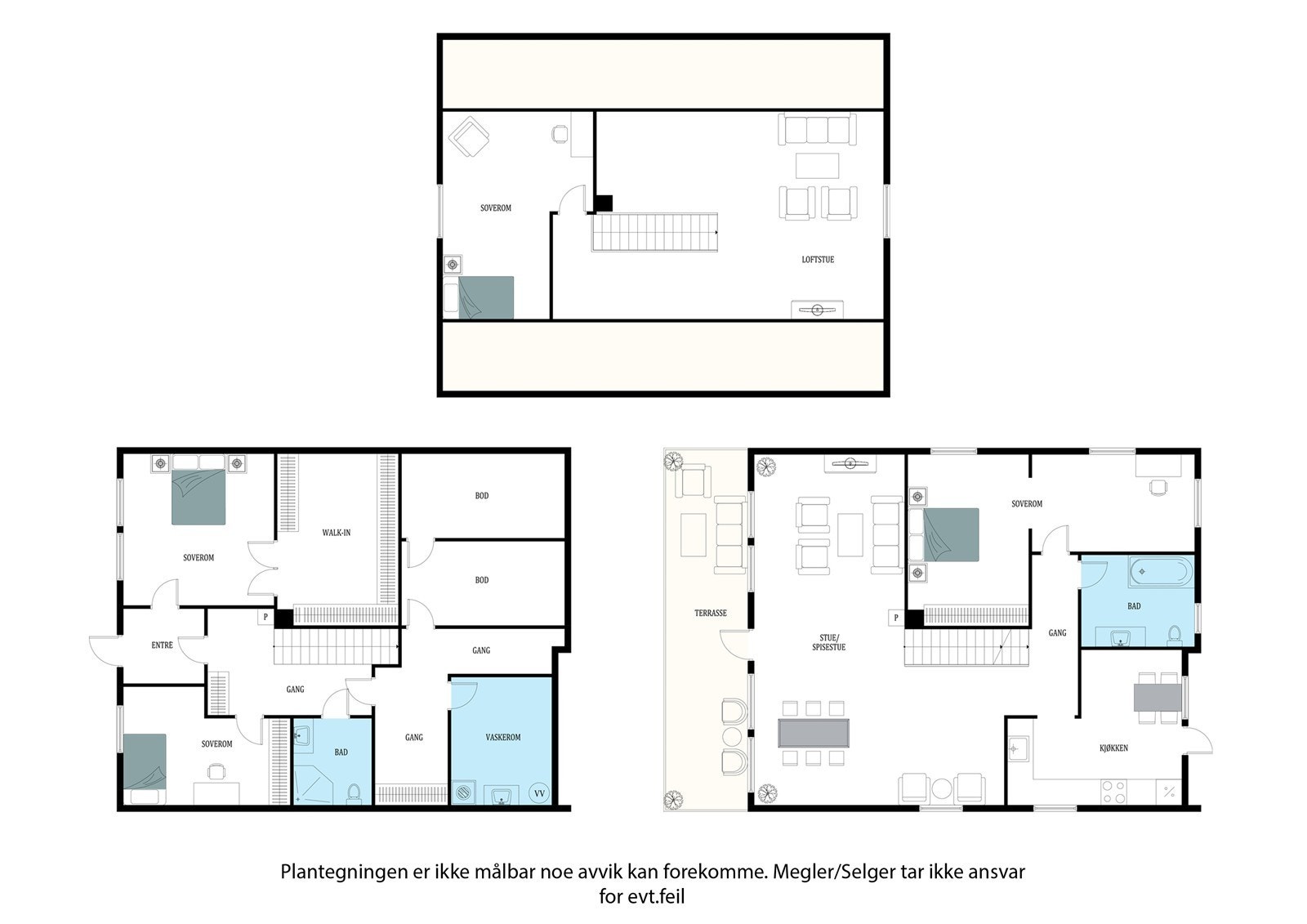 Fullstendig plantegning Galleribilde