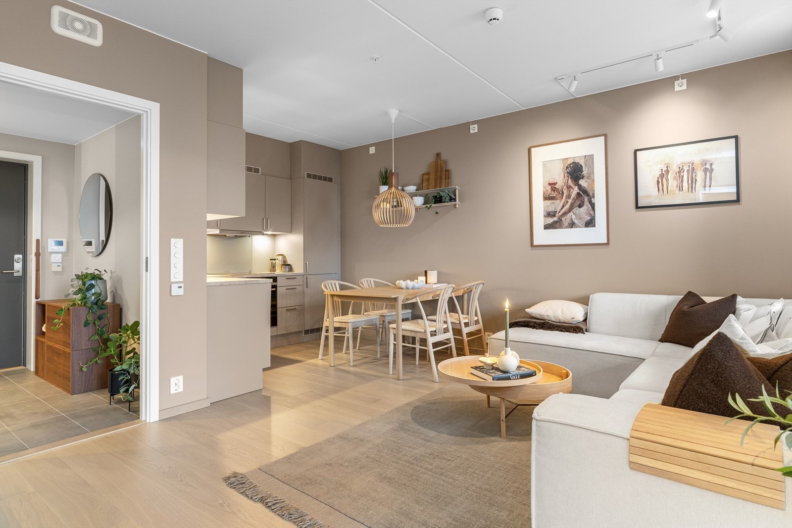 Åpen kjøkkenløsning Galleribilde