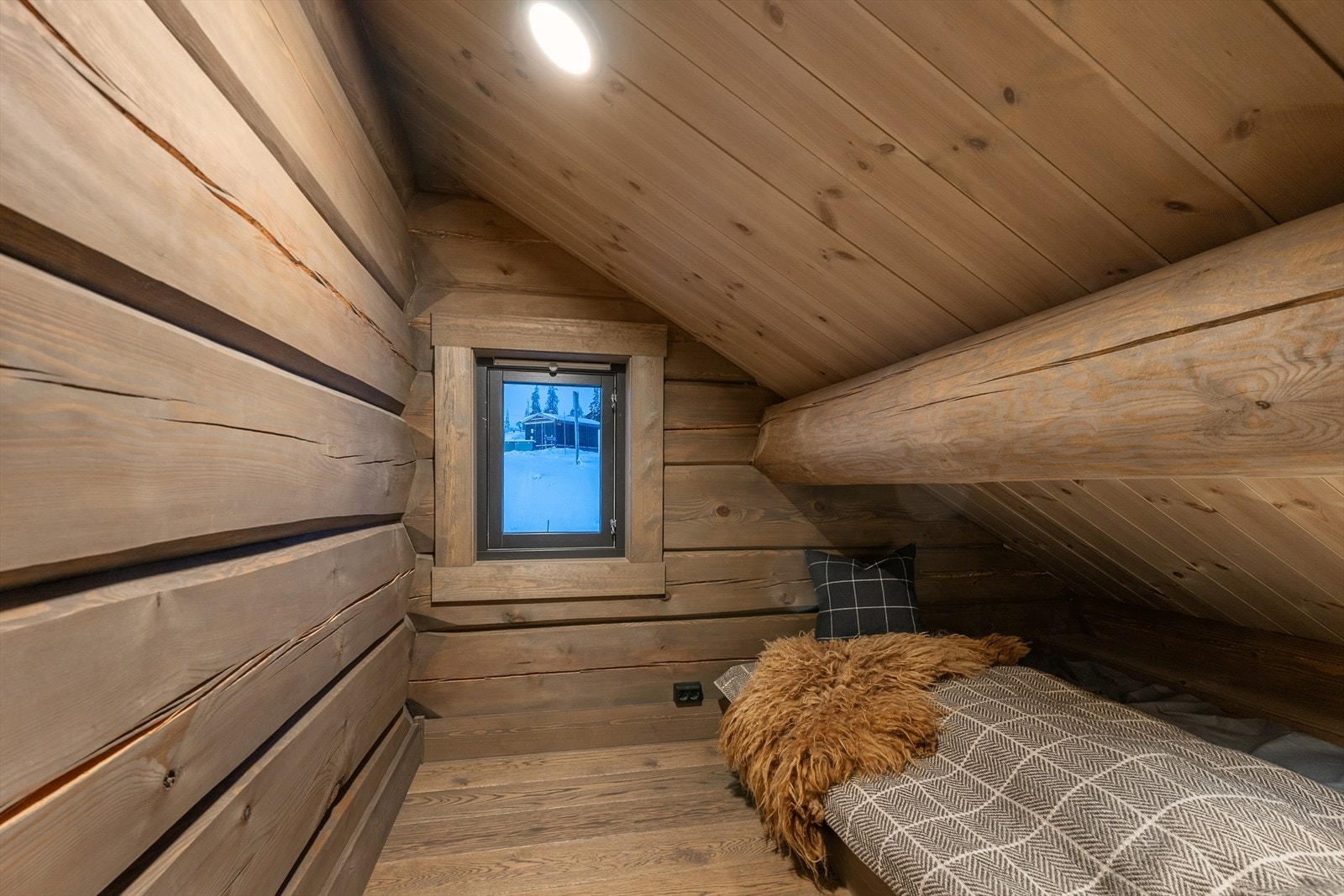 En hyggelig sovealkove som gir ekstra sengeplasser ved behov. Galleribilde