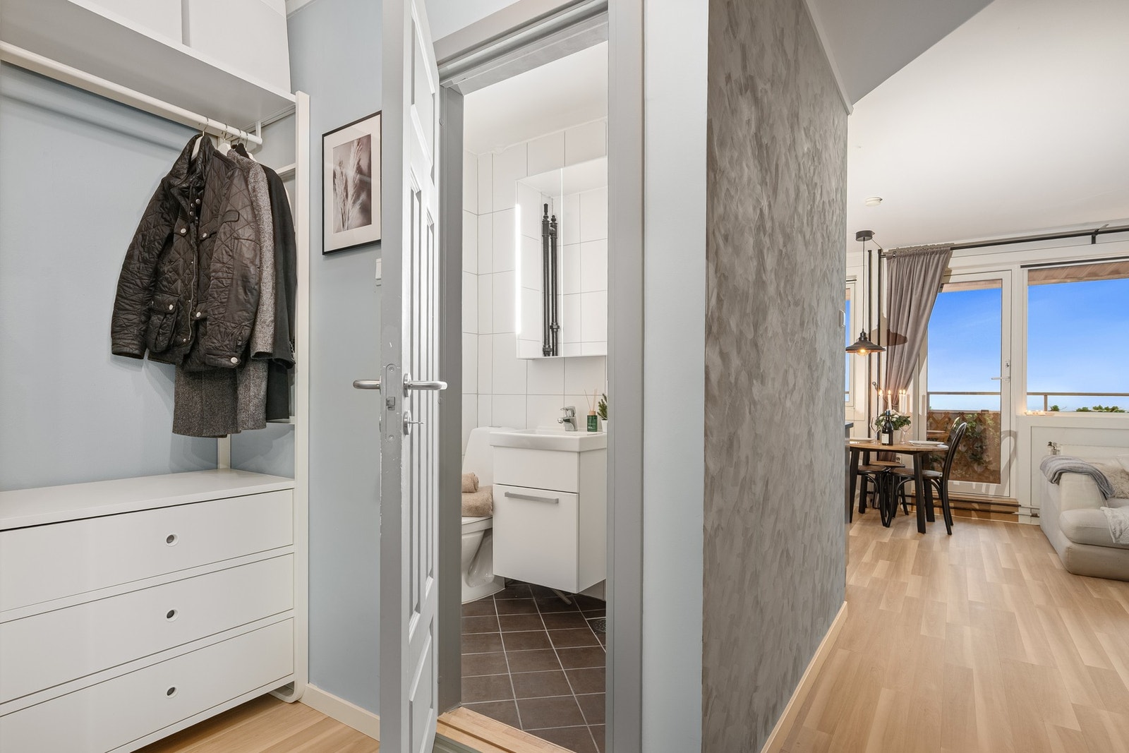 Borettslaget praktiserer ikke forkjøpsrett, noe som forenkler kjøpsprosessen Galleribilde