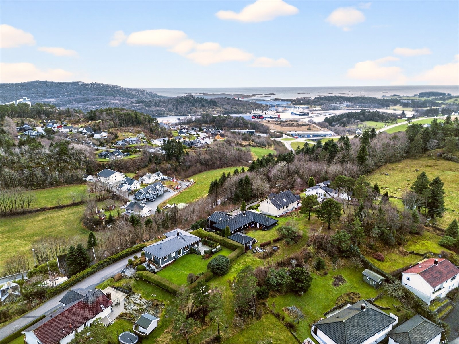 Dronefoto Galleribilde