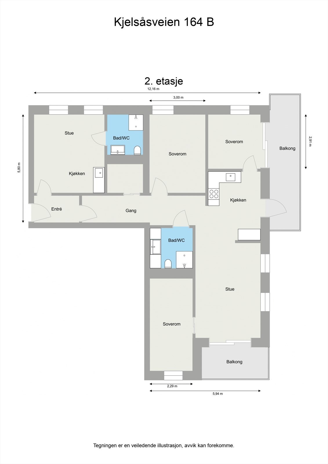 Planløsning. Galleribilde