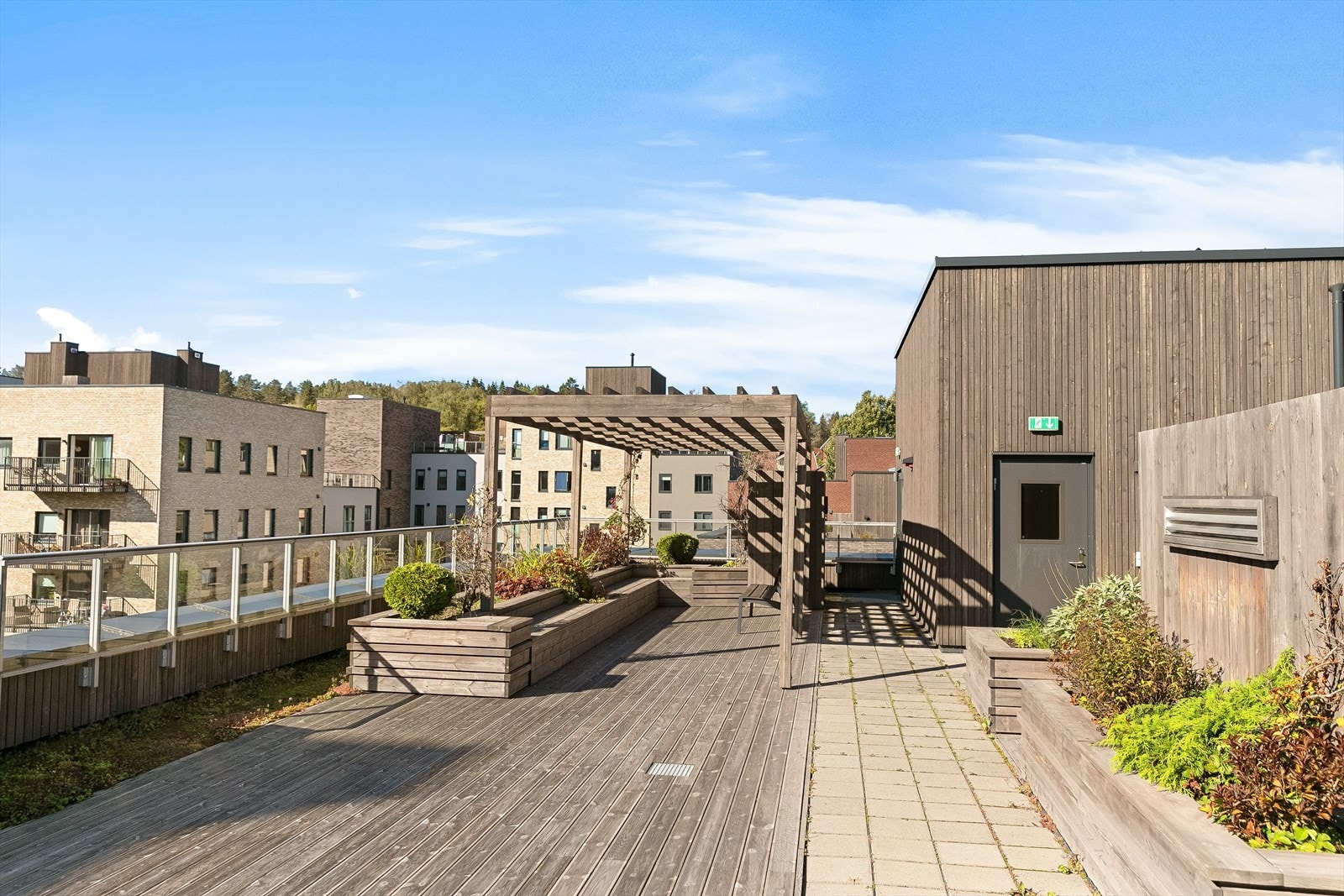 Du har også tilgang til denne fantastiske felles takterrassen! Galleribilde