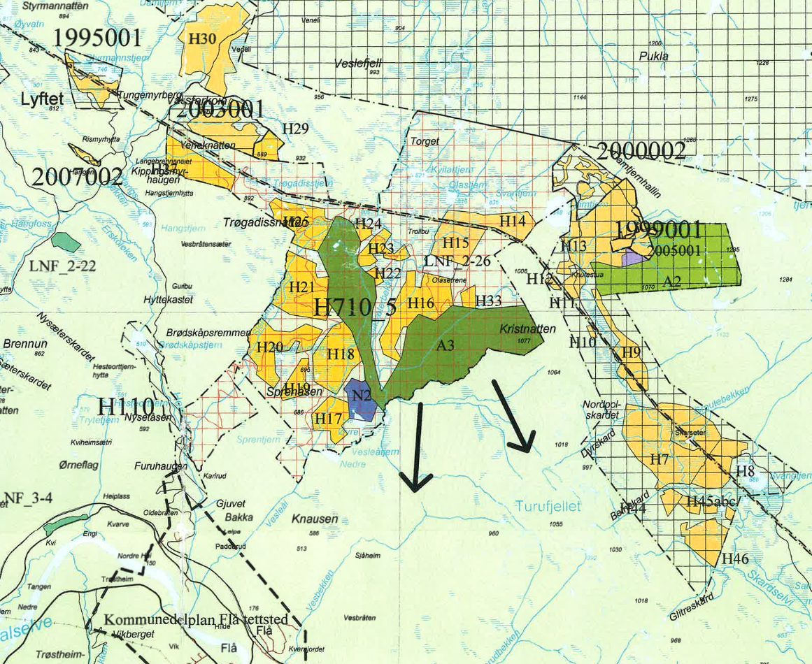 Områdekart Galleribilde