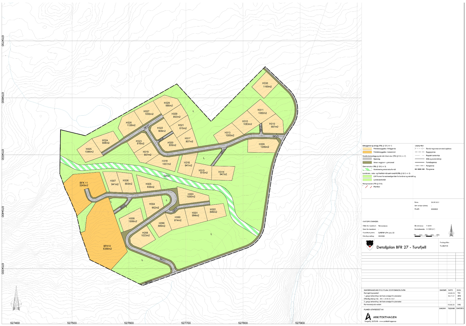 Nedre Høgsetervegen 27 - Tomt H305 Galleribilde