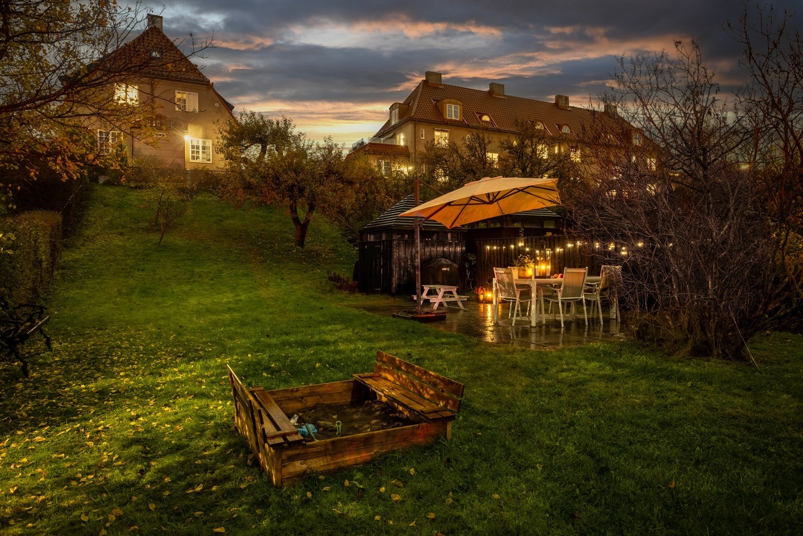 Kveldsstemning. Galleribilde