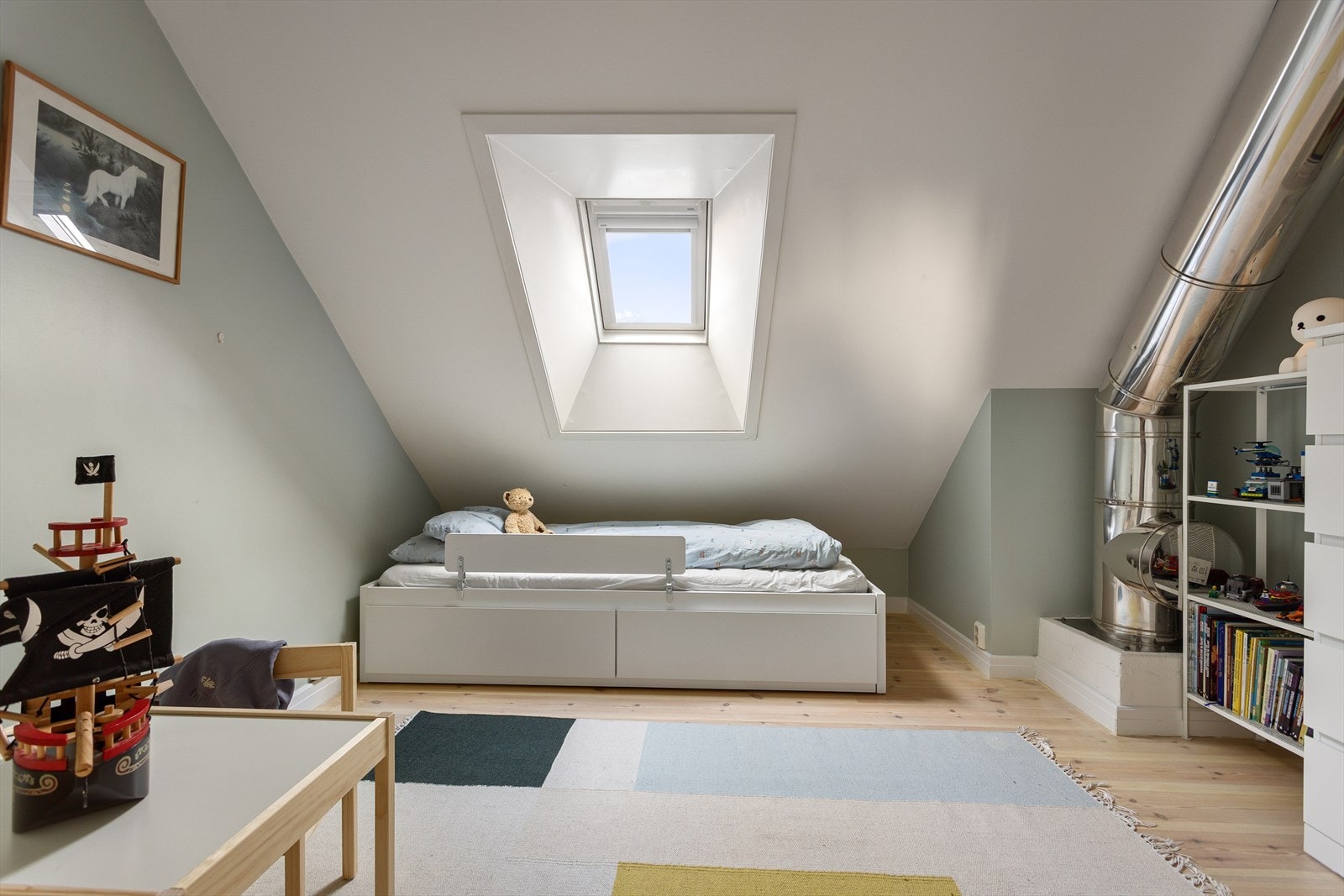 Soverom ll fungerer ypperlig som barnerom, gjesterom eller det man måtte ha behov for. Galleribilde