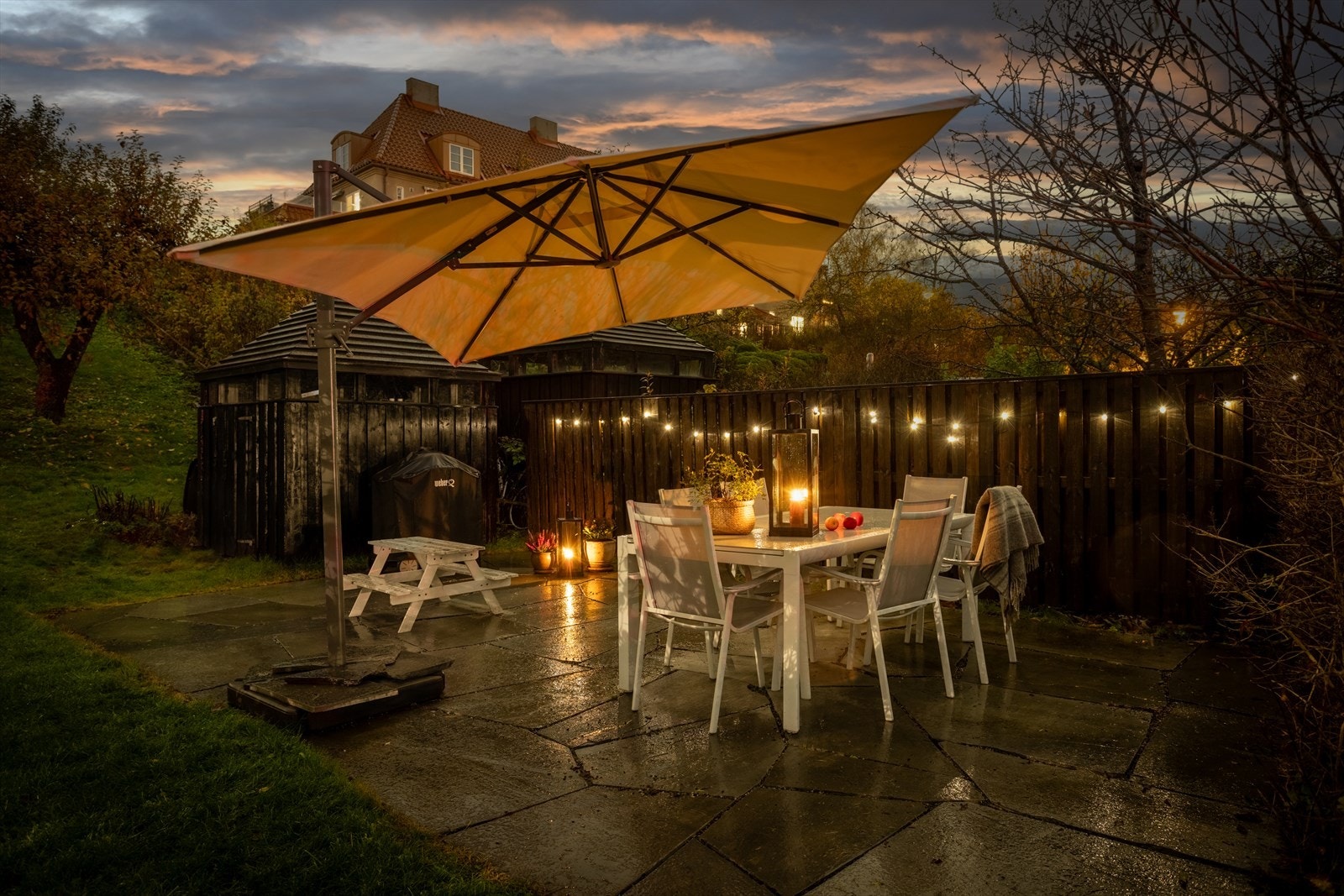 Kveldsstemning. Galleribilde