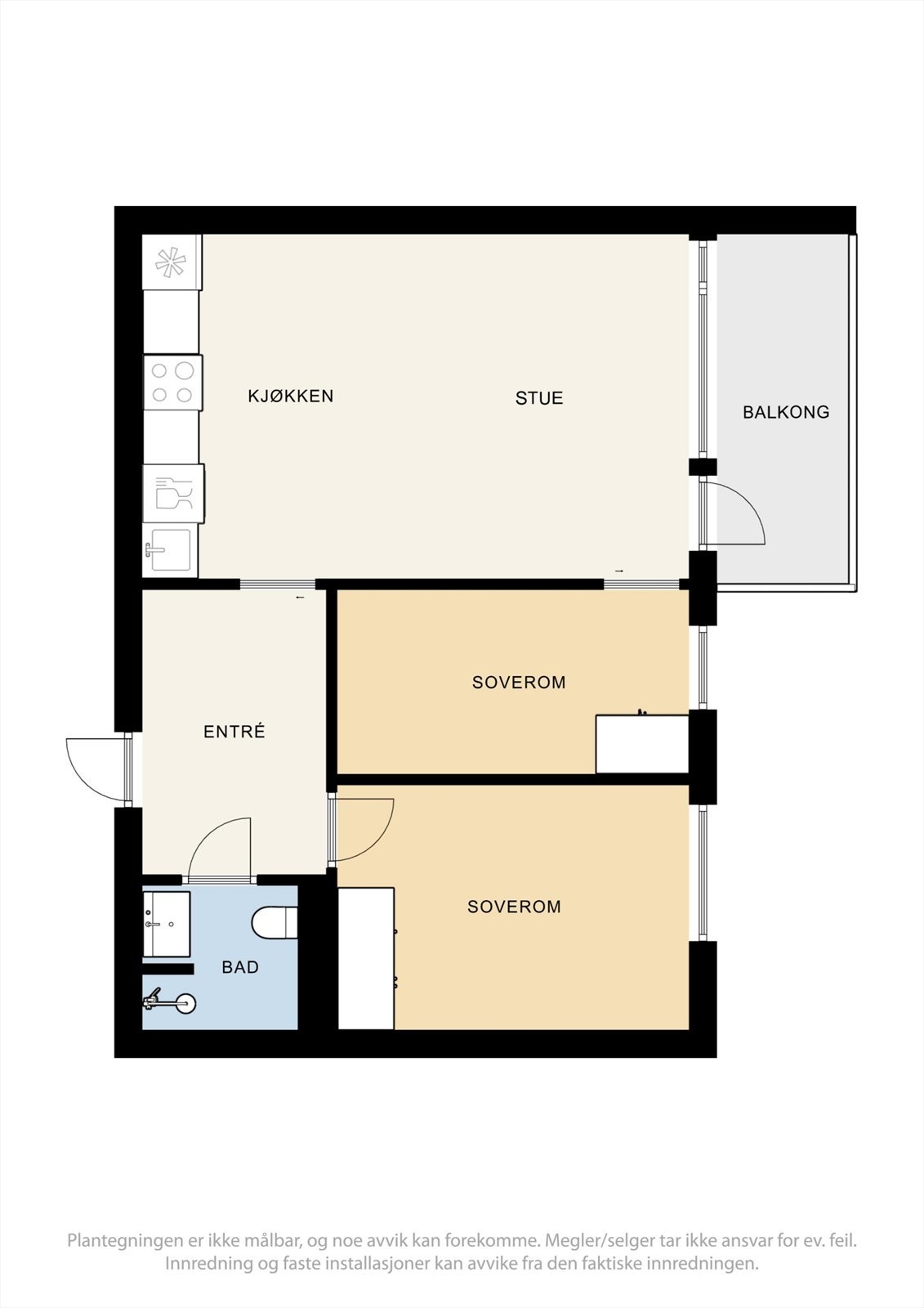 Plantegning. Galleribilde