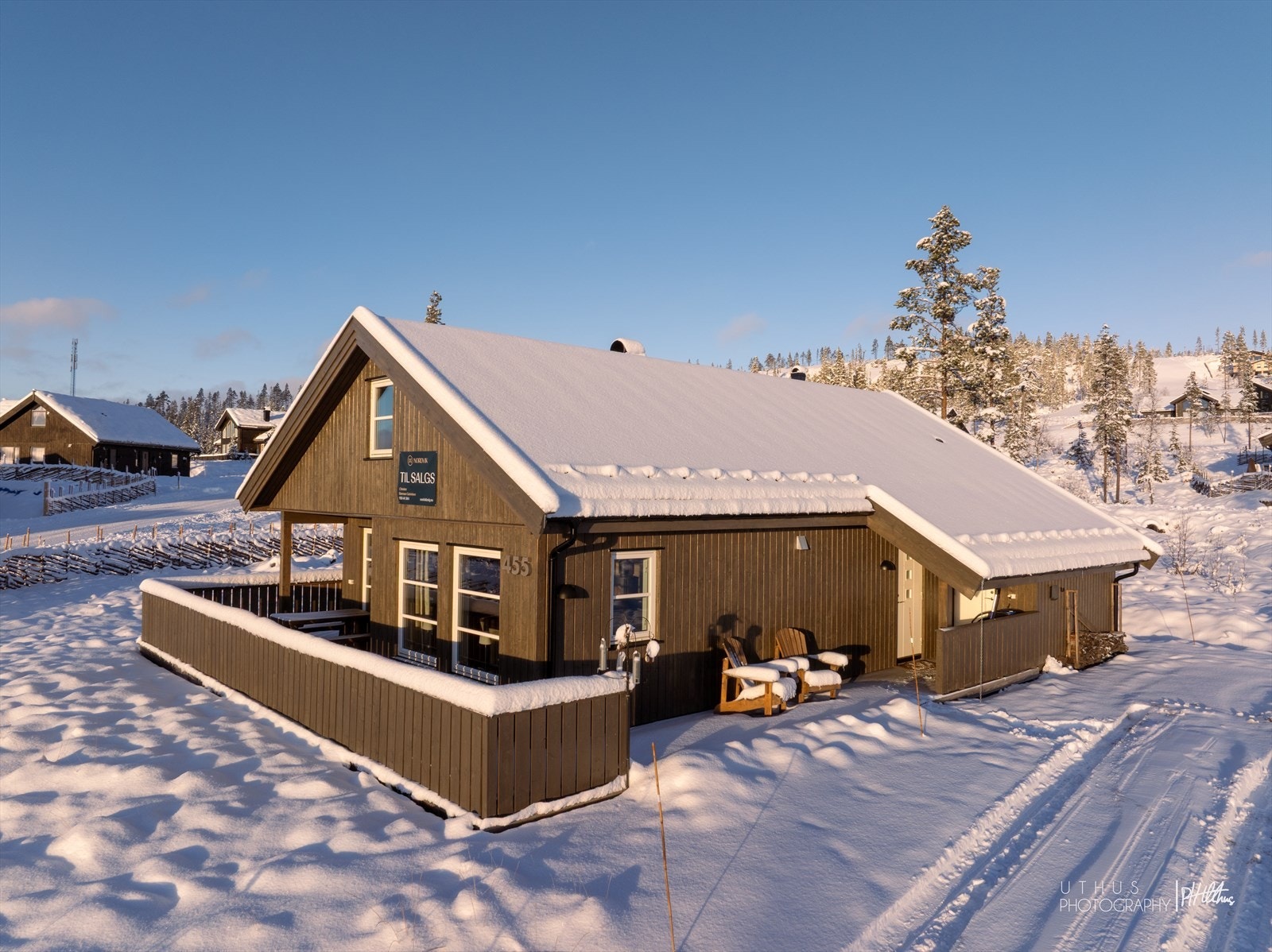 Oppført 2021 med gjennomgående god standard og 9 sengeplasser Galleribilde