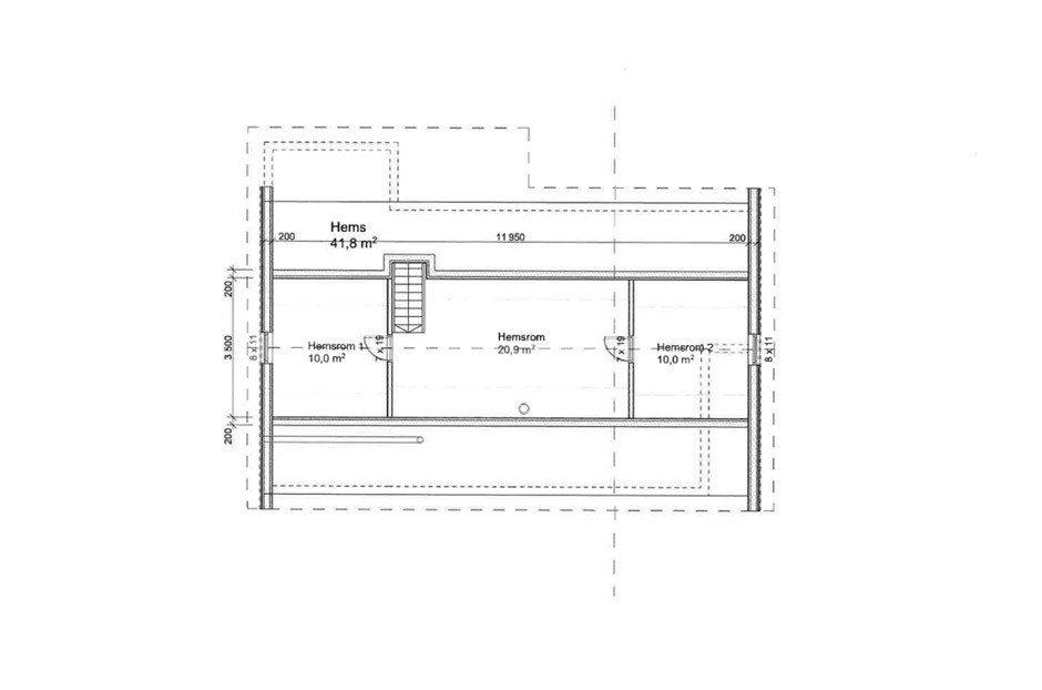 Plantegning hems Galleribilde