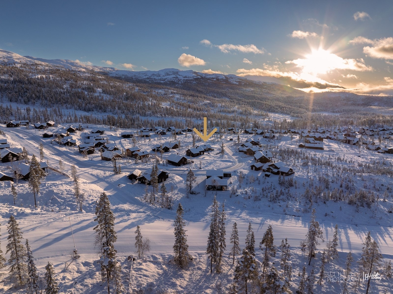 Det er mye friluftsområder i sørøstlig retning som ikke kommer til å bli bebygd Galleribilde