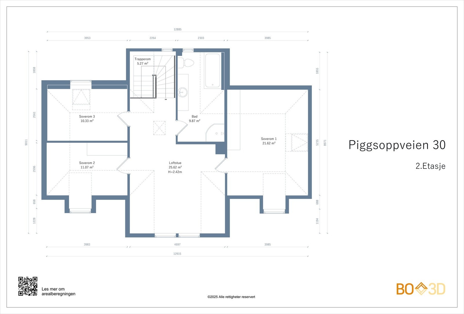 Planskisse. Galleribilde