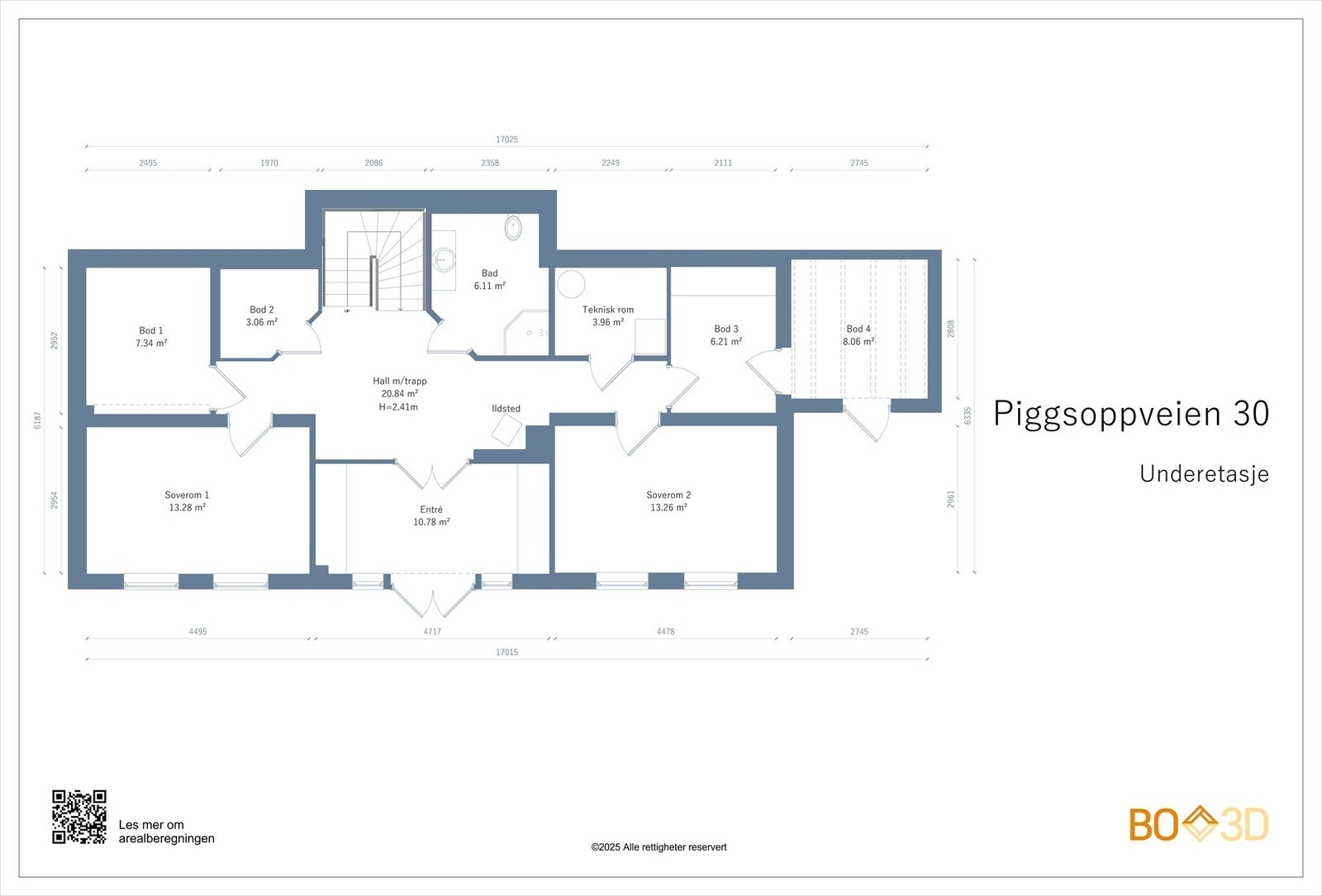 Planskisse. Galleribilde