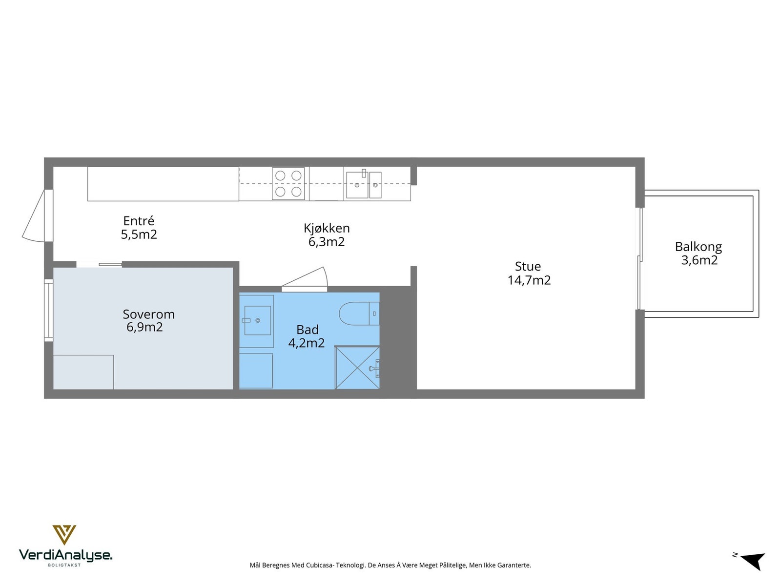 Planskisse. Galleribilde