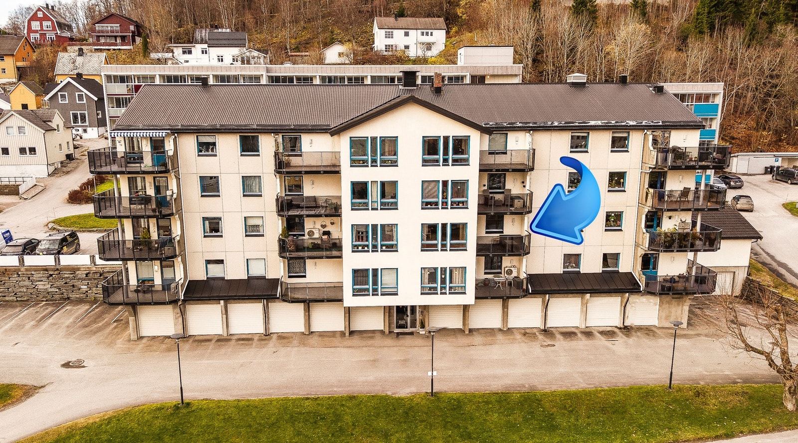 Sentral og samtidig tilbaketrukket beliggenhet med nærhet til både sykehus og sentrum Galleribilde