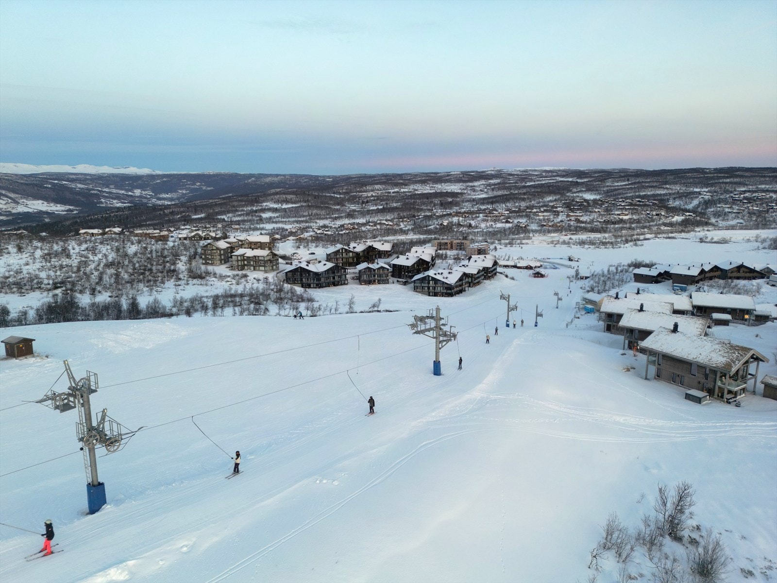 Bakkene på Kikut er godt tilrettelagt for barn og familier. Galleribilde