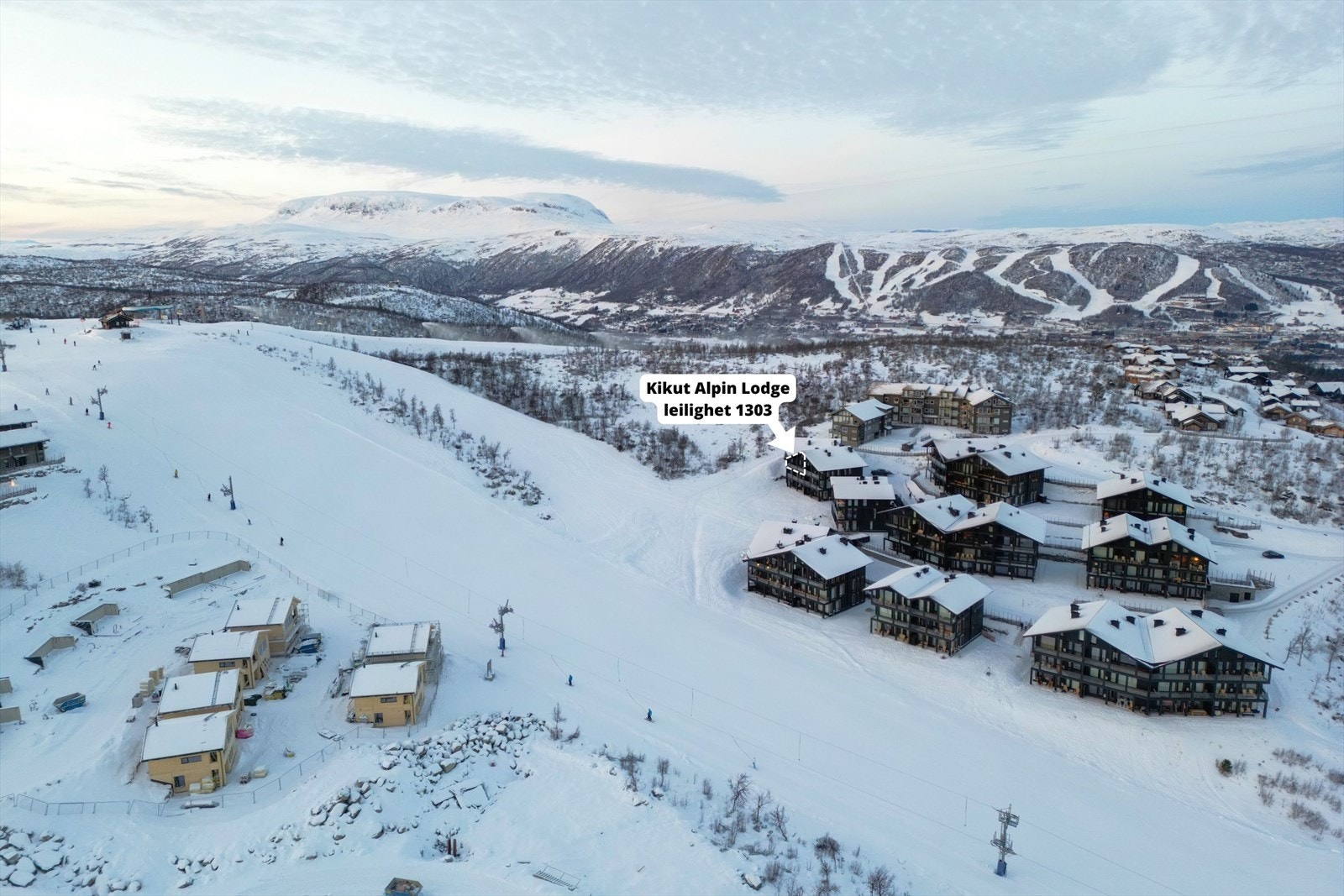 Første rekke til alpinbakken - Krembeliggenhet på Kikut! Galleribilde