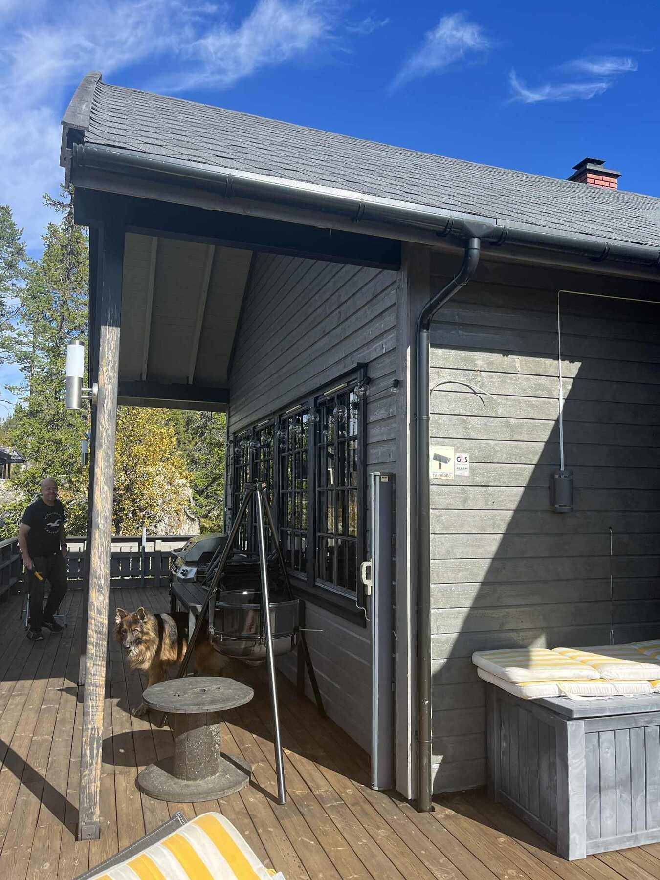 Selgers bilde fra terrassen. Galleribilde