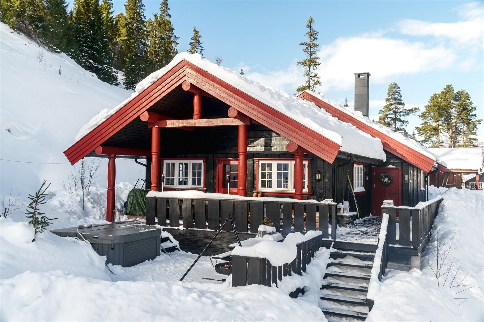 Vinterstemning! Arkivbilde fra forrige omsetning. Galleribilde