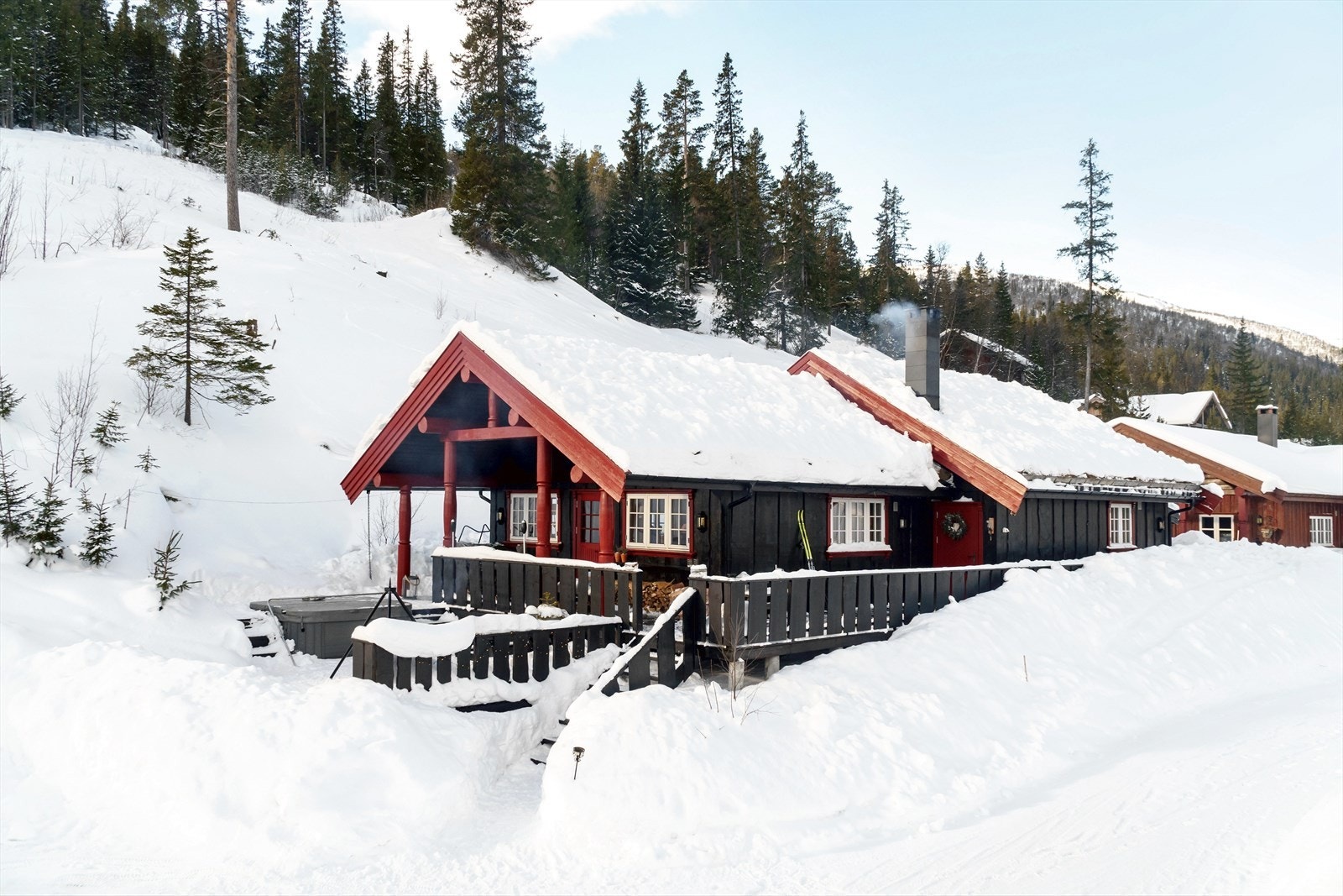 Vinterstemning! Arkivbilde fra forrige omsetning. Galleribilde