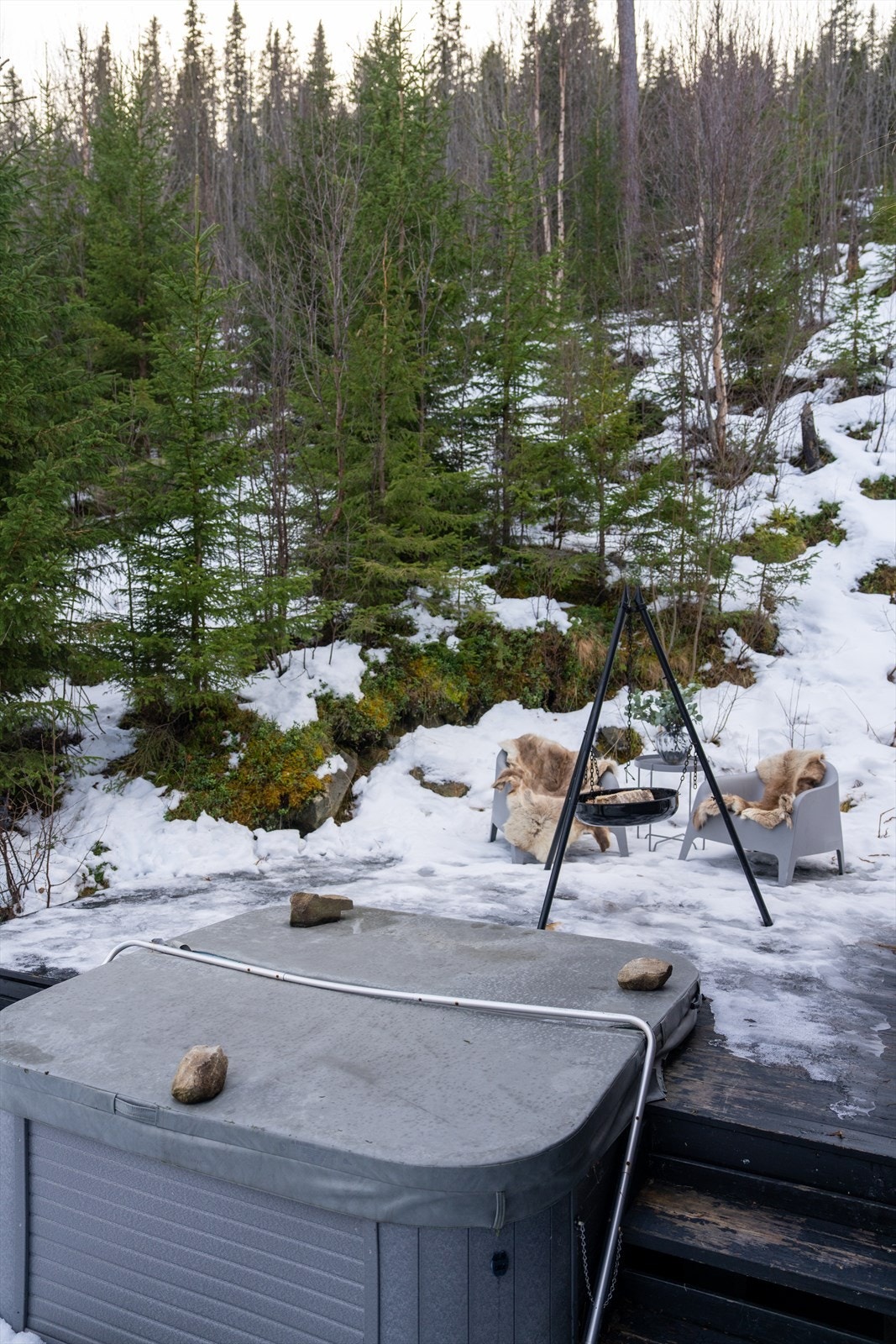 Jacuzzi på terrassen! Galleribilde