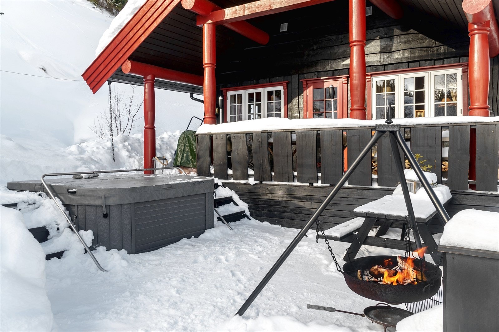 Vinterstemning! Arkivbilde fra forrige omsetning. Galleribilde