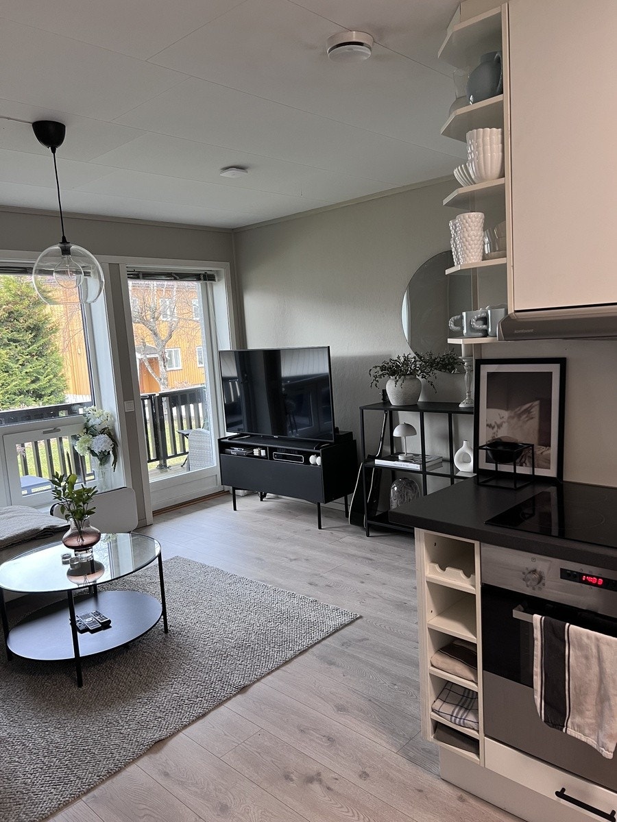 Åpen kjøkken-stue løsning Galleribilde