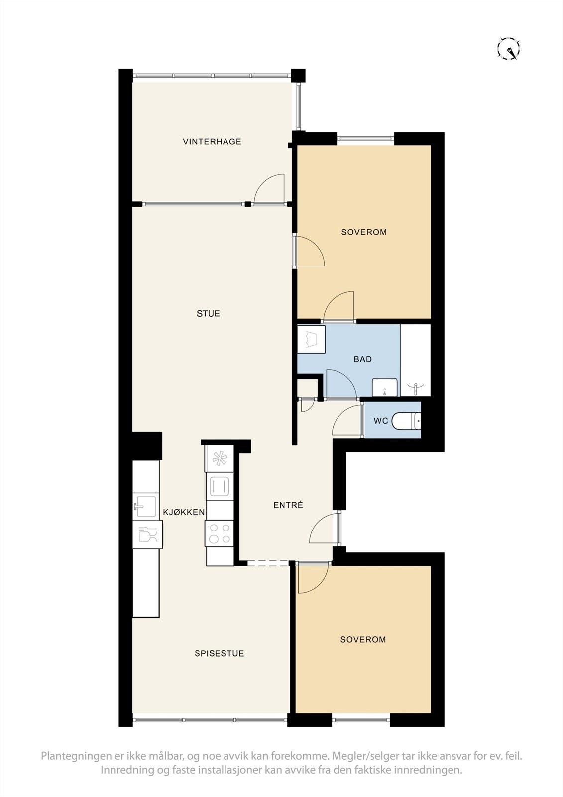 Plantegning. Galleribilde