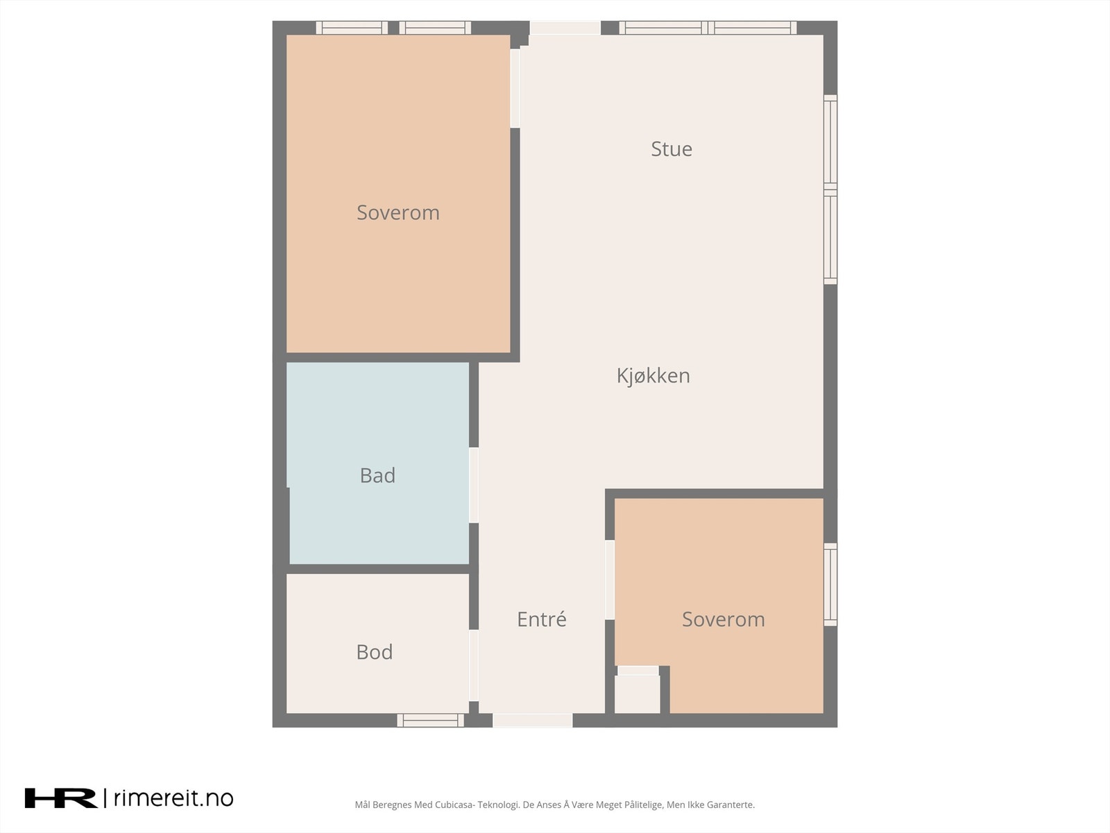 Plantegning 2. etasje. Galleribilde
