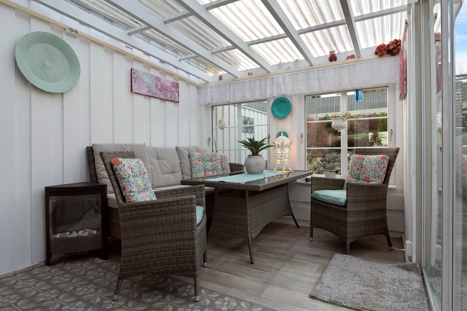 Vinterhage. Galleribilde