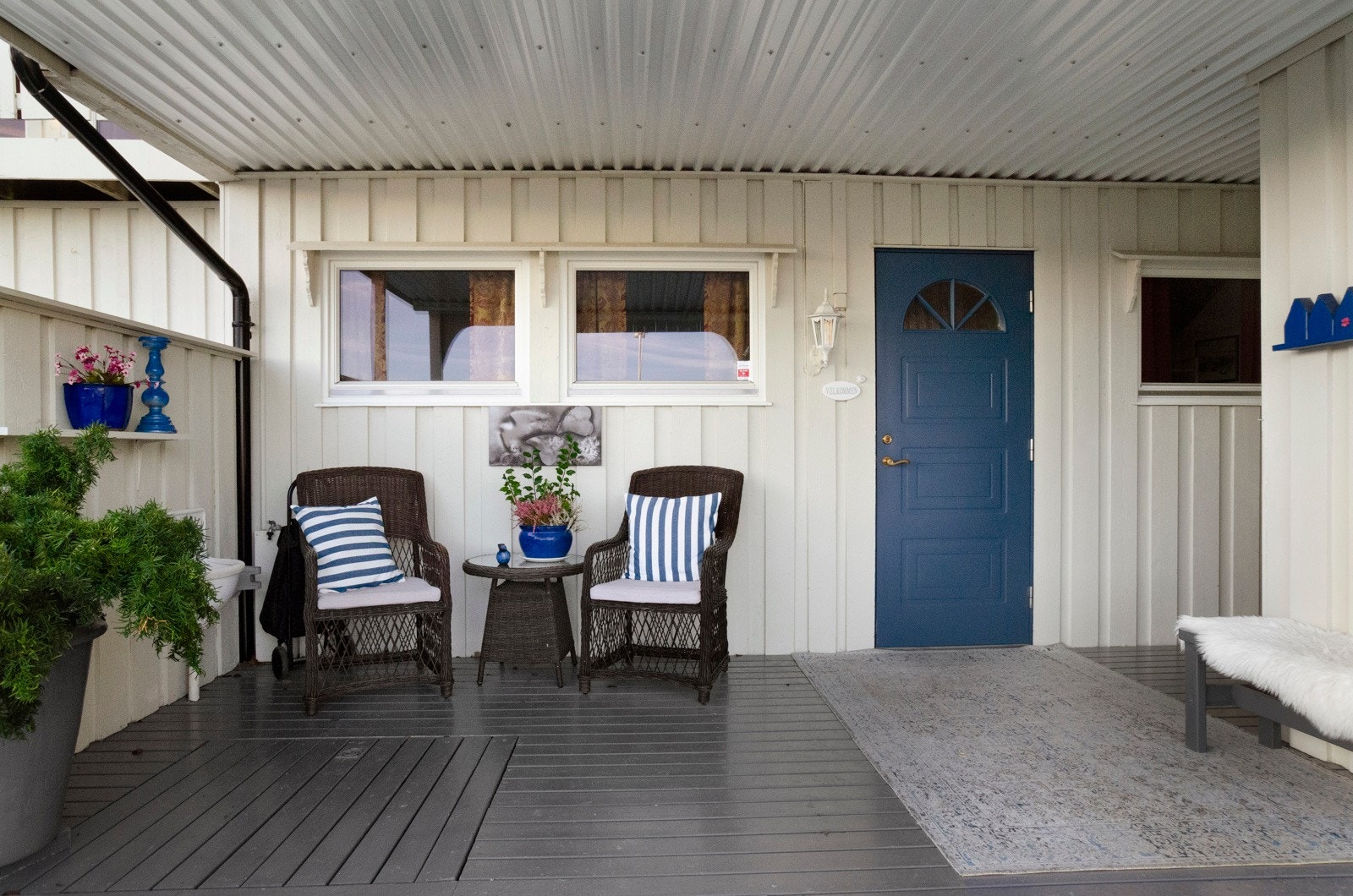 Takoverbygd inngangsparti. Galleribilde