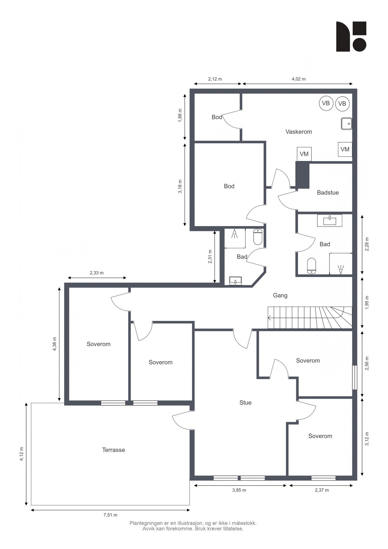 U. etasje Galleribilde