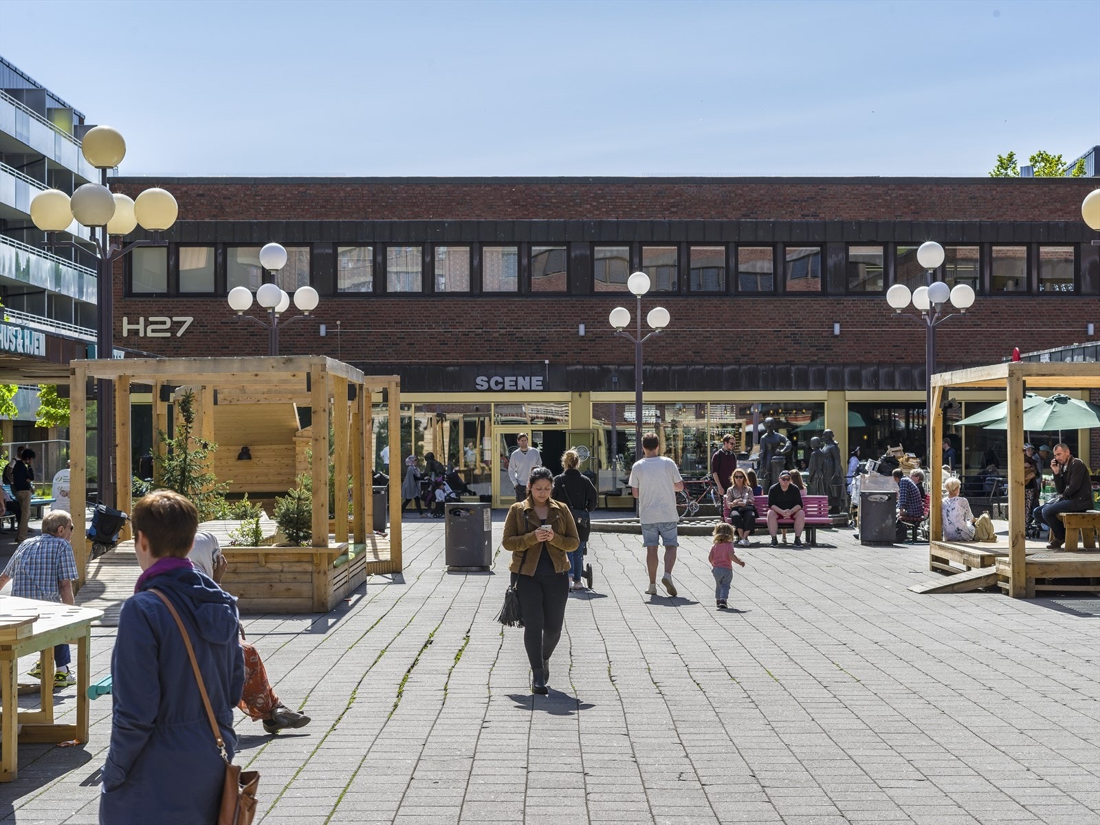 Tøyen Torg- et levende torg Galleribilde