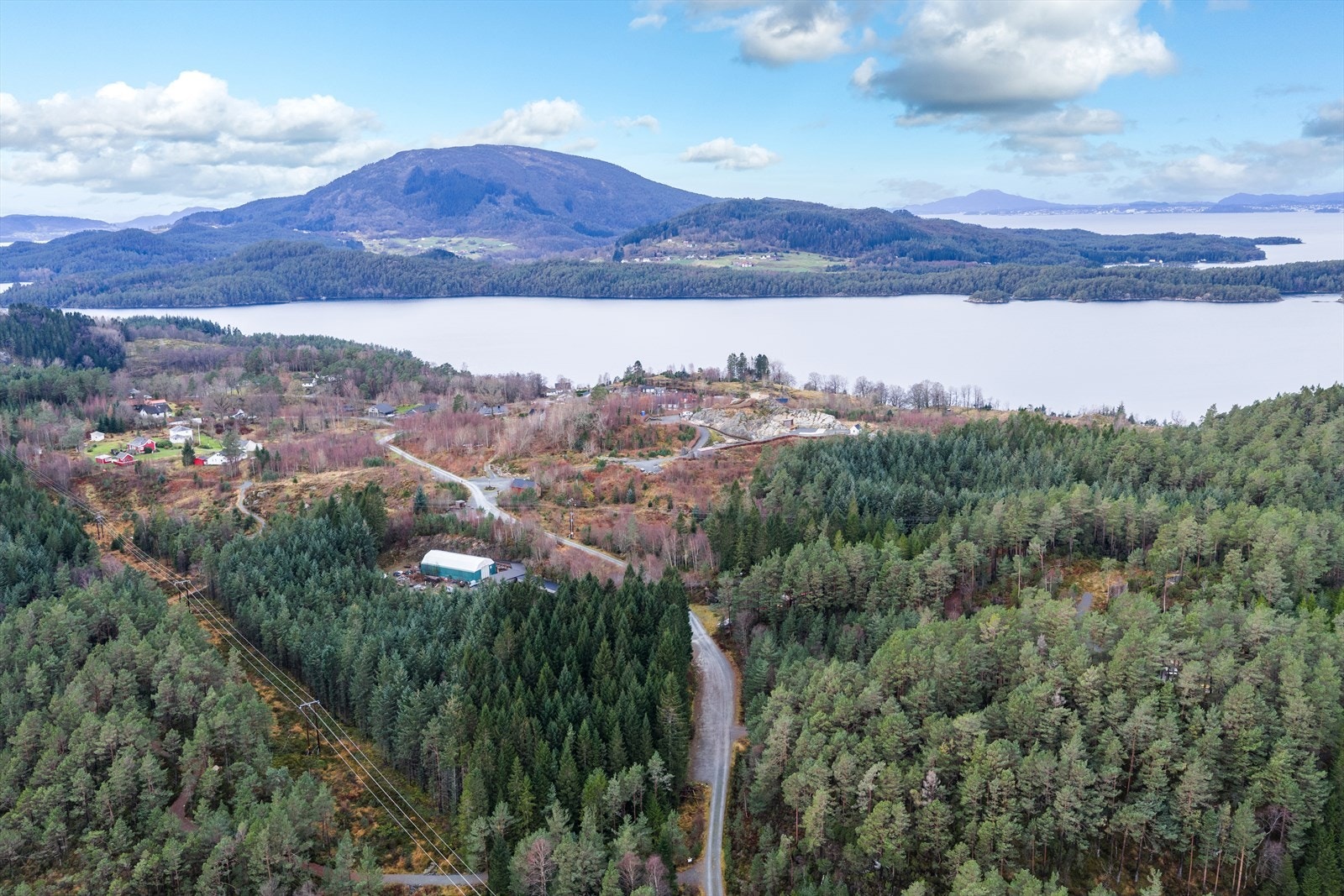 Eiendommen i vestlig retning. Galleribilde