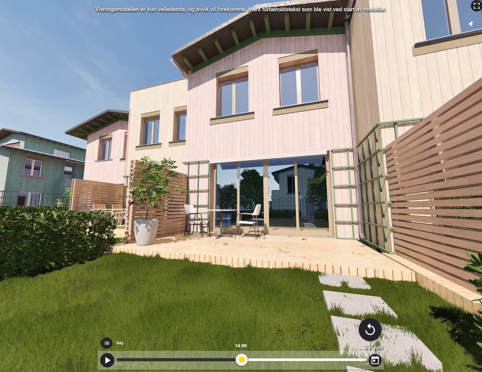 Boligen er oppgradert m. Screens og markise. Tilvalg for nesten kr. 600 000,- er inkludert i kjøpesum. Galleribilde