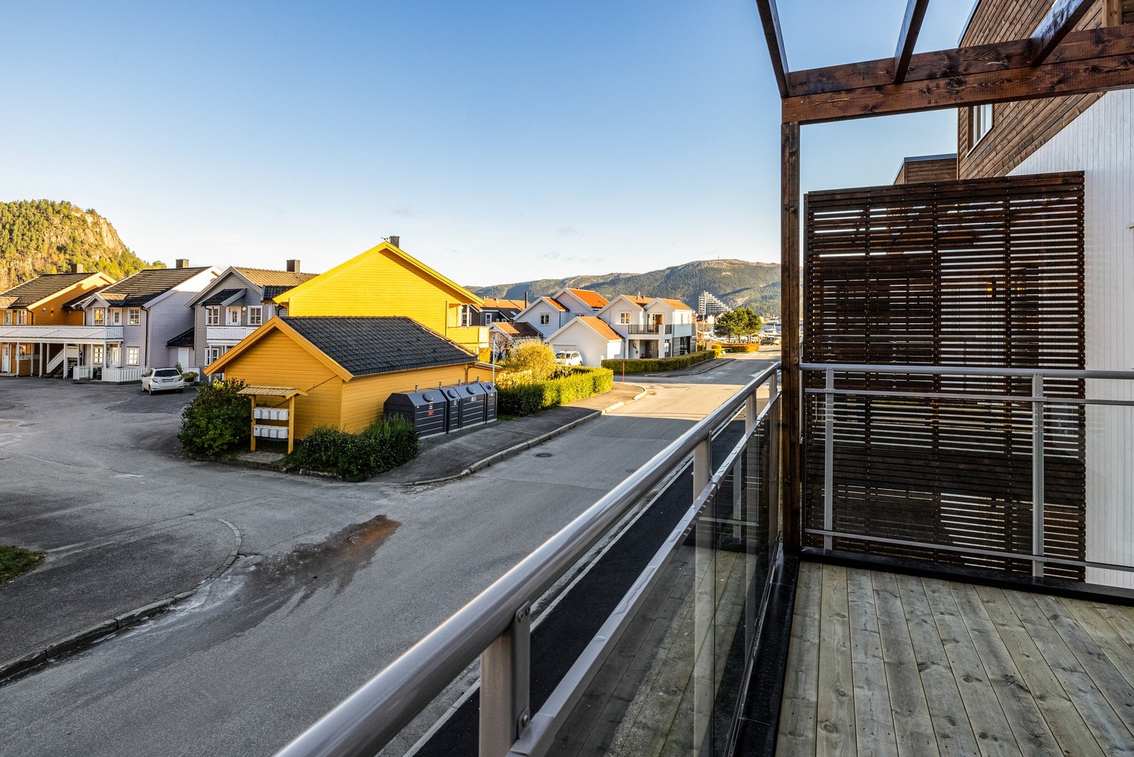 Utsikt fra veranda Galleribilde