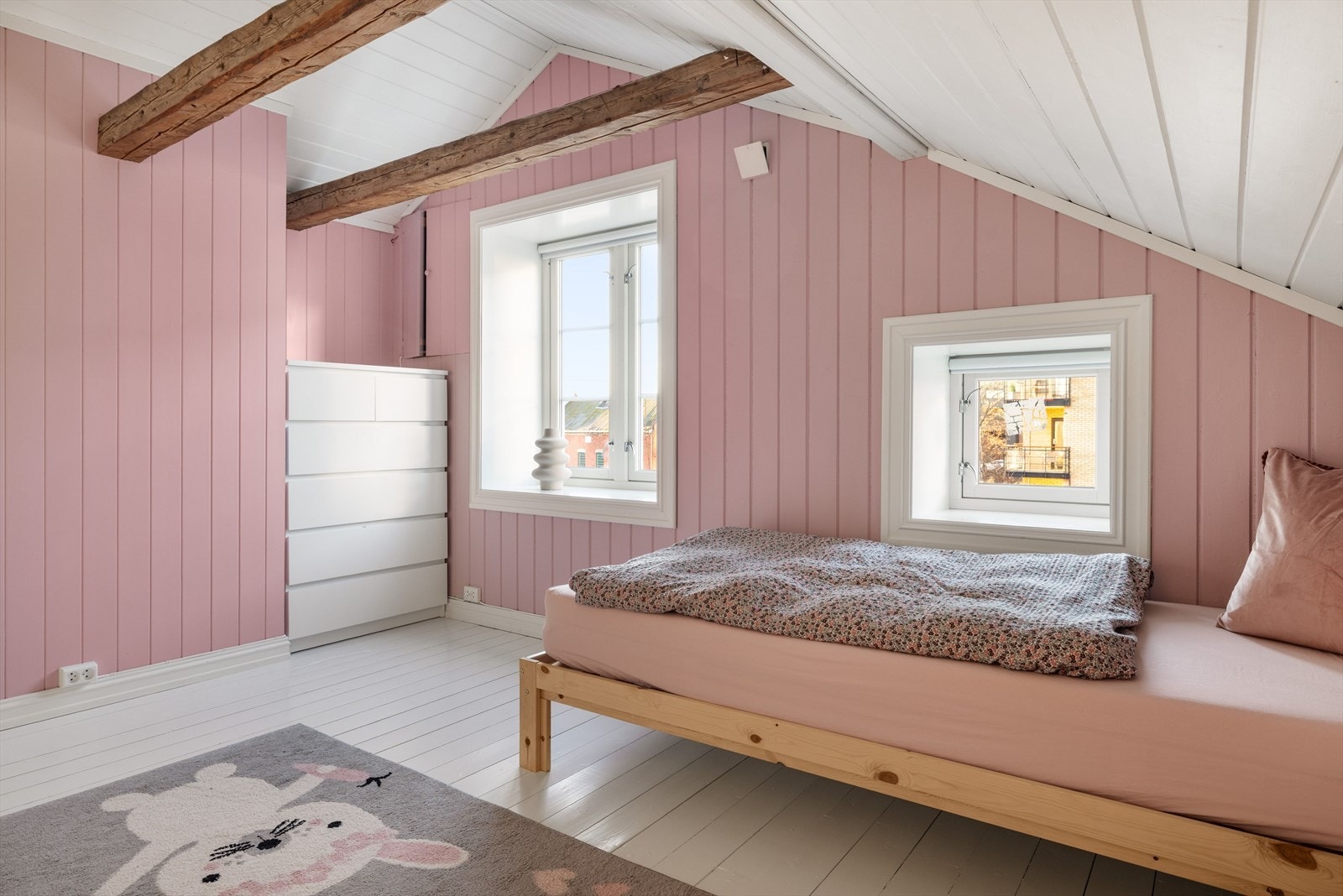 Rommet egner seg godt som barnerom, gjesterom eller kontor. Galleribilde