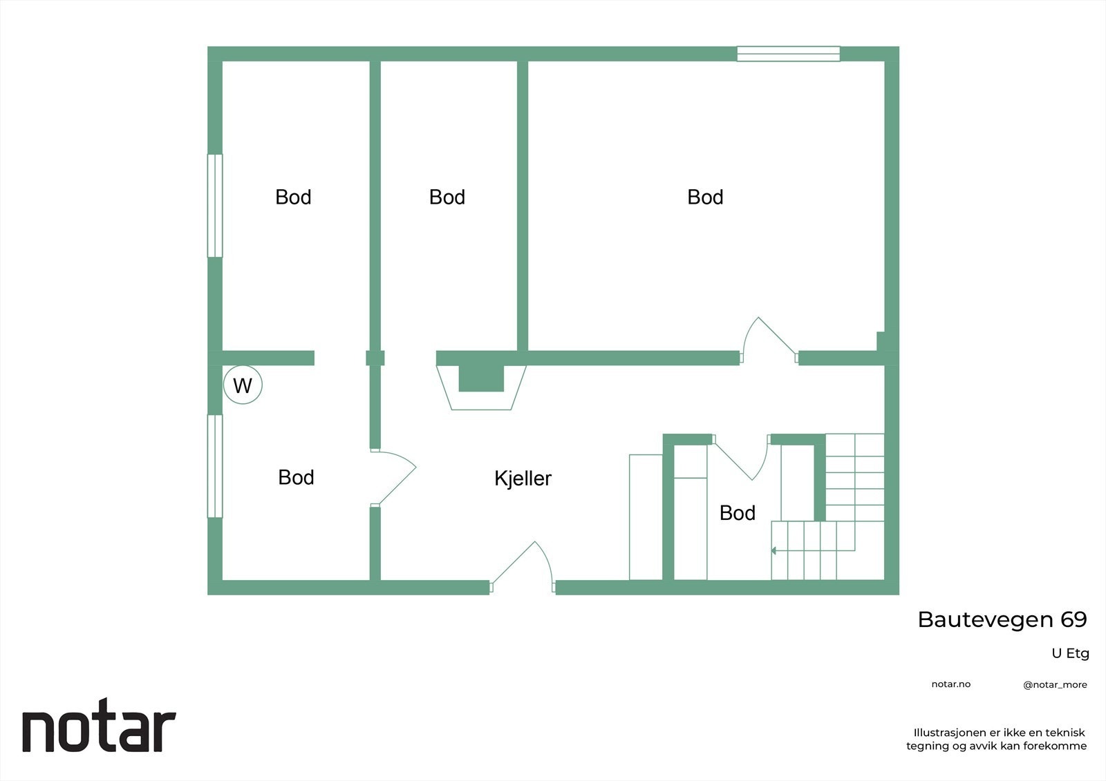 U. Etasje-2D.jpeg Galleribilde